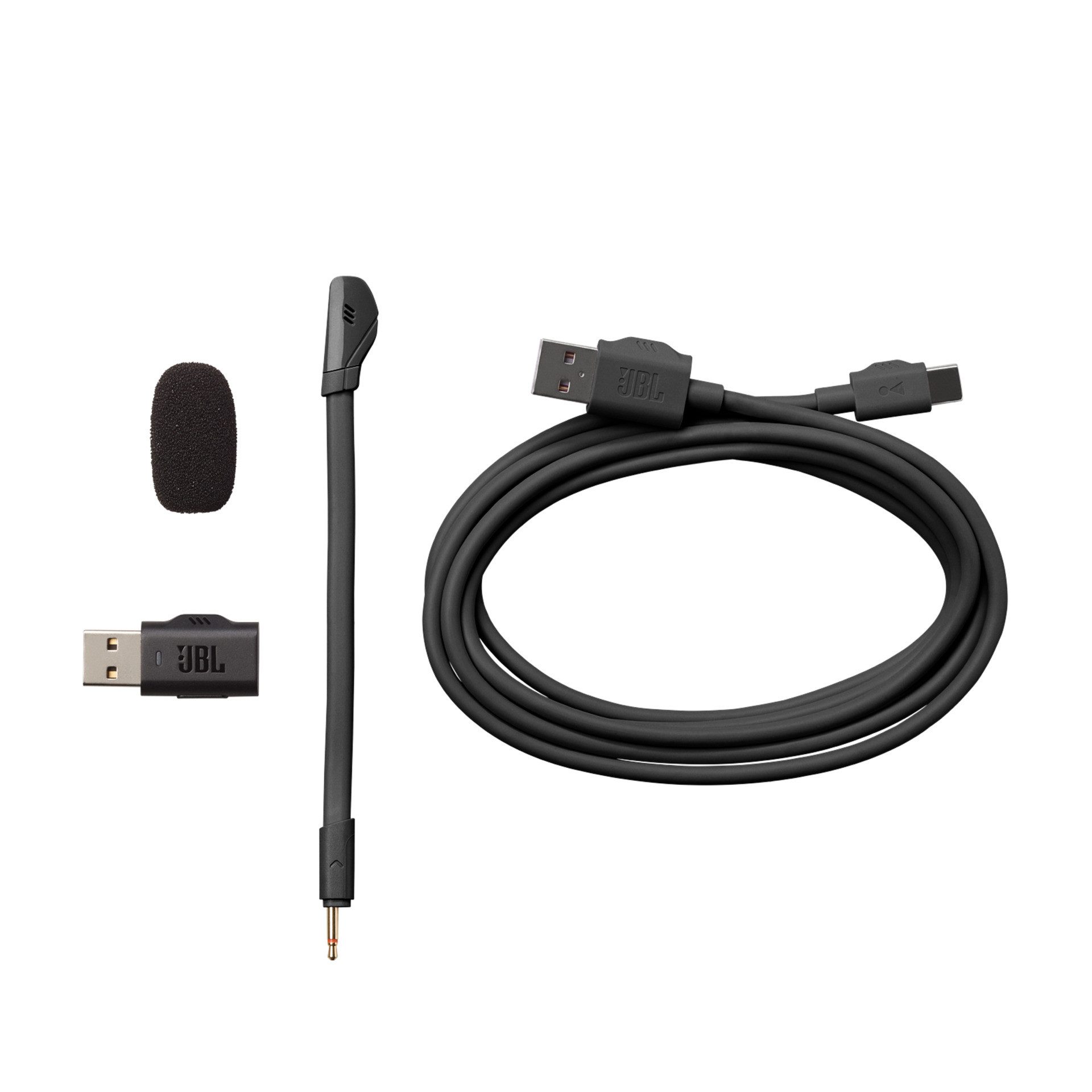JBL Gaming-headset Quantum 360 JBL QuantumSOUND-handtekening, afneembare microfoon met demping