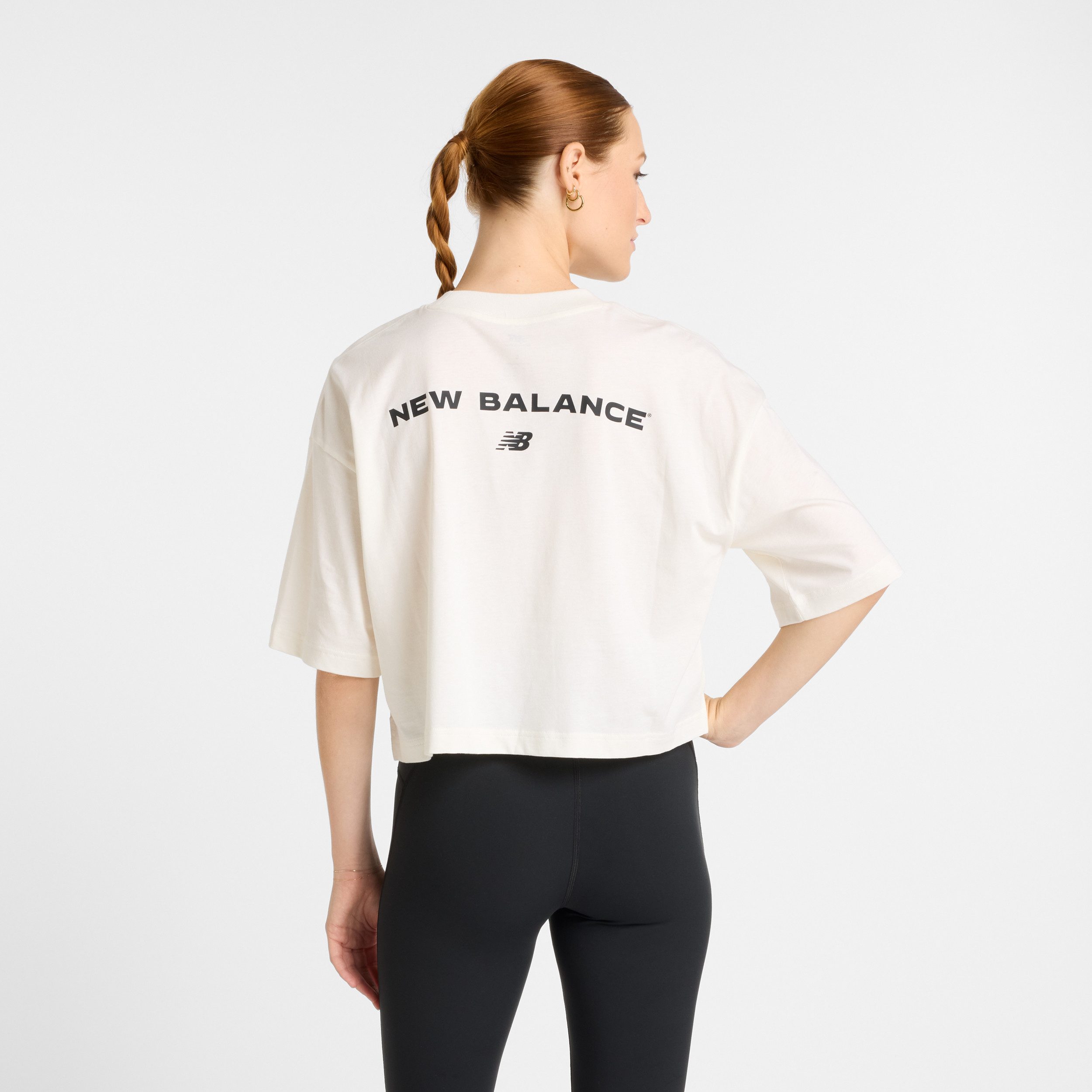 New Balance T-shirt REIMAGINED OVERSIZED WAIST T-SHIRT