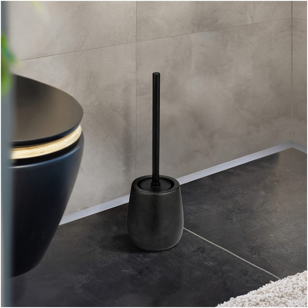 WENKO Toiletset Model Nerno WC-borstelhouder van keramiek, met verwisselbare borstelkop