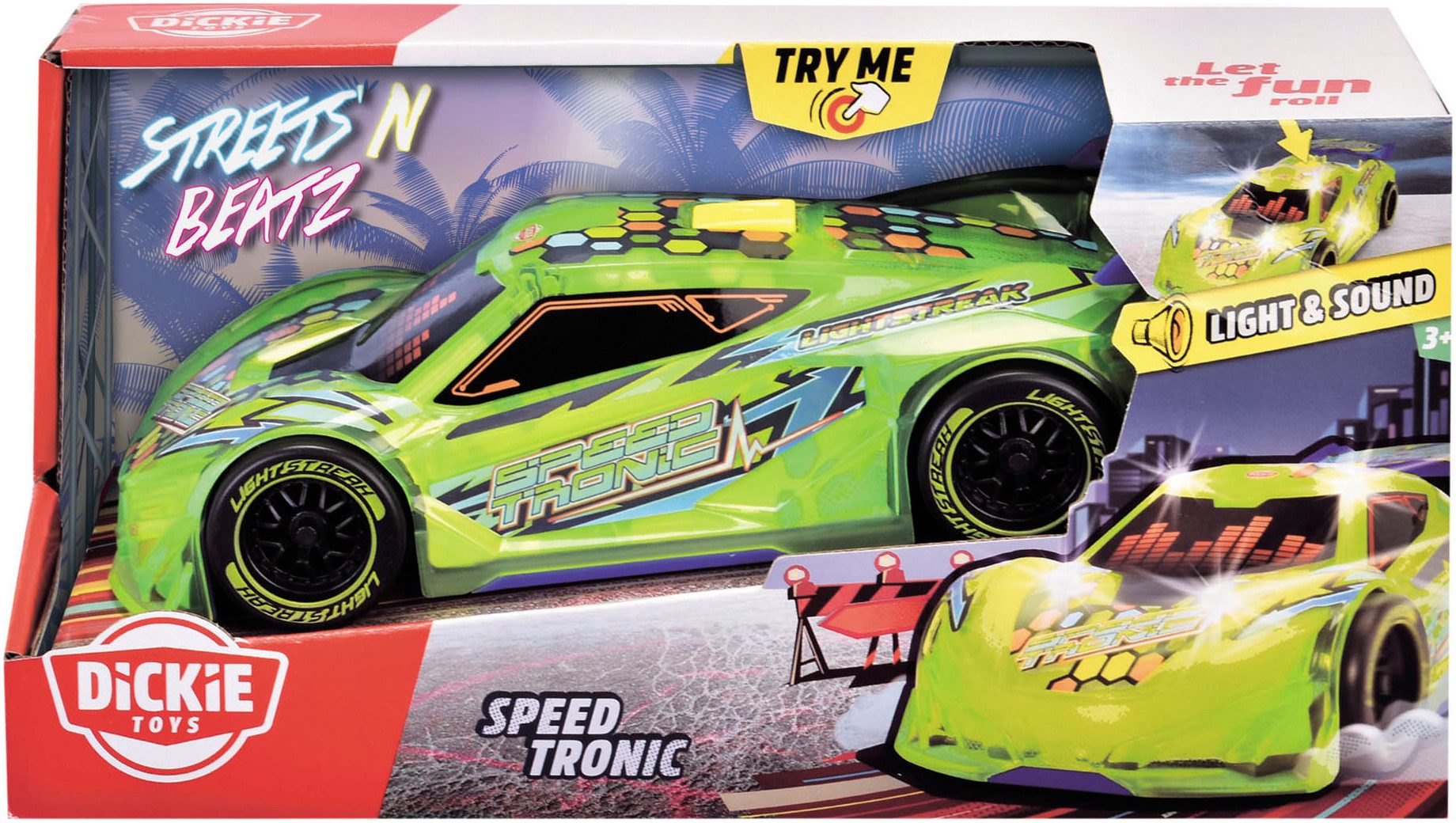 Dickie Toys Speelgoedauto Streets N Beatz, Speed Tronic