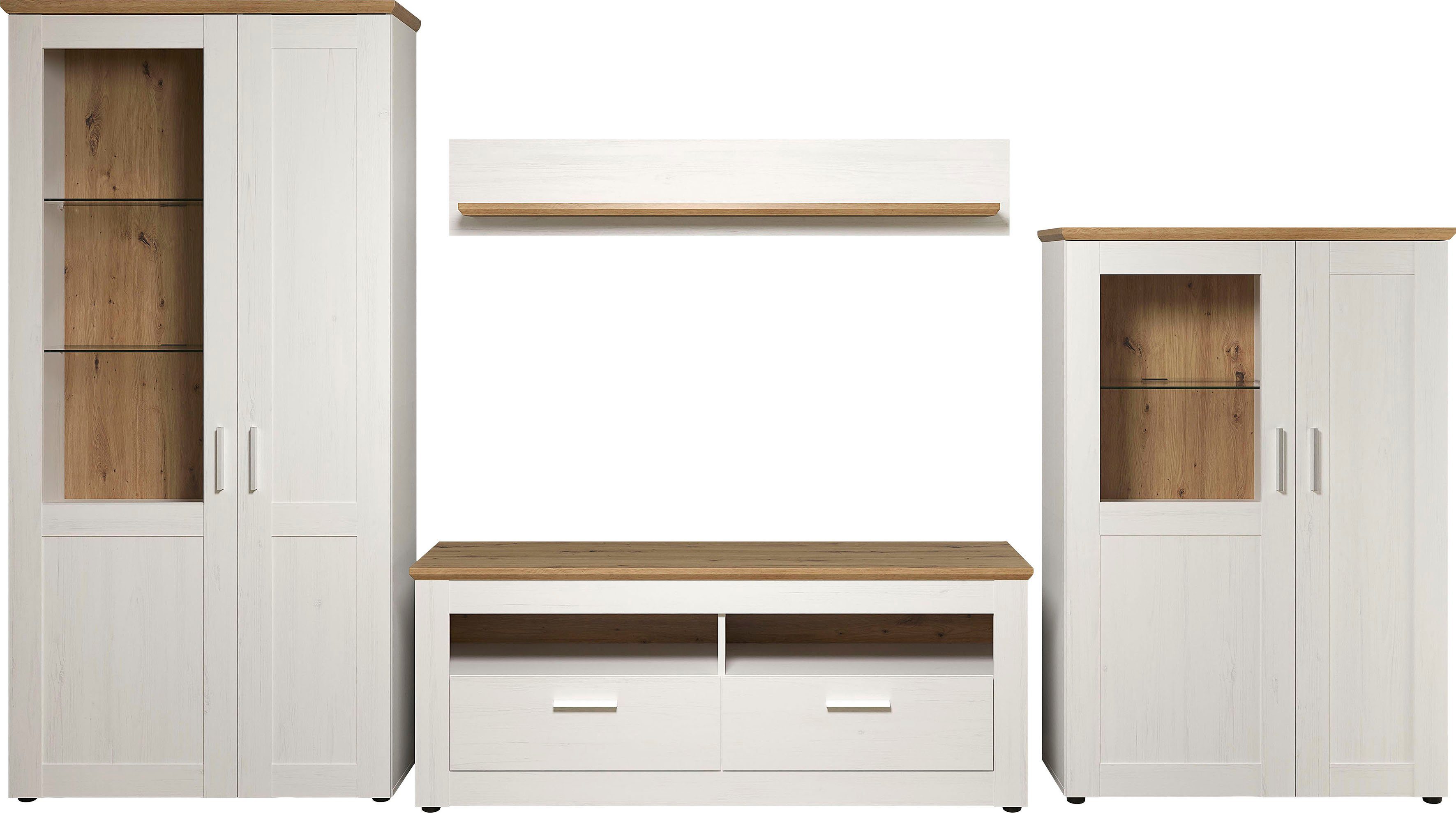Home affaire Wandmeubel Nybro (set, 4-delig)