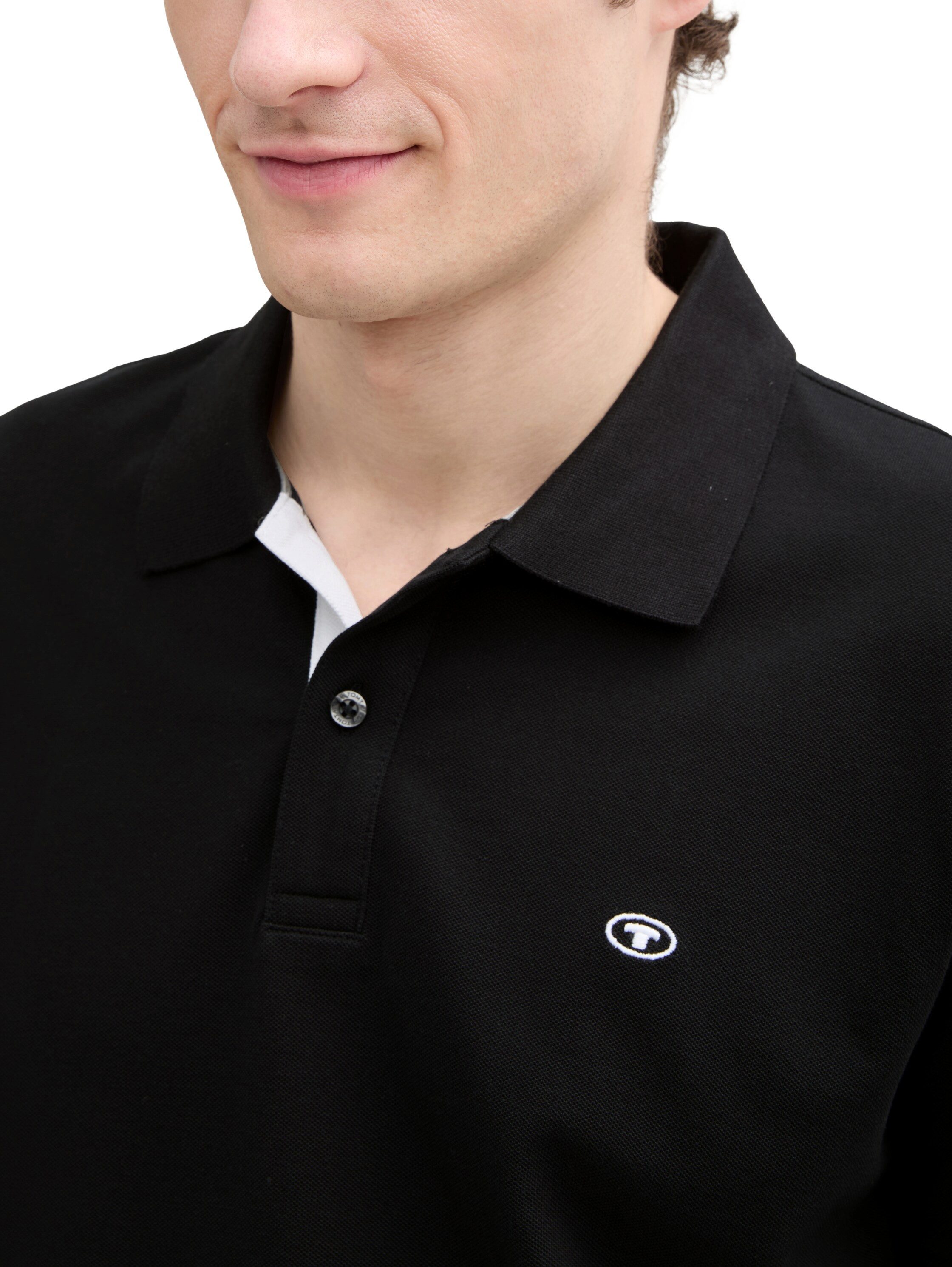 Tom Tailor Poloshirt in set van 2 (set, 2-delig)