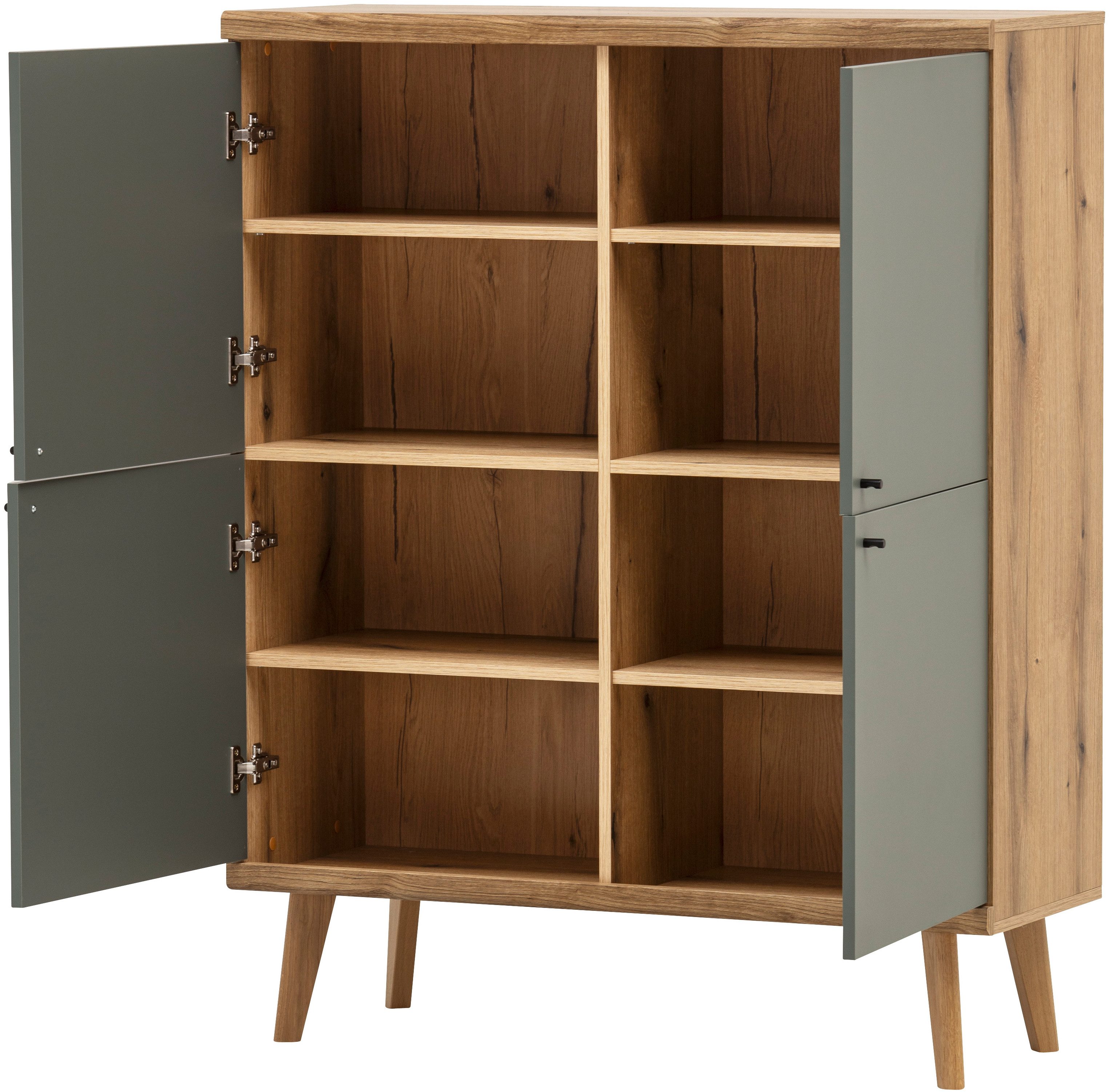 INOSIGN Halmeubelset Mavas, Garderobe met opbergruimte, Garderobekast in Scandic Design (set, 2-delig)