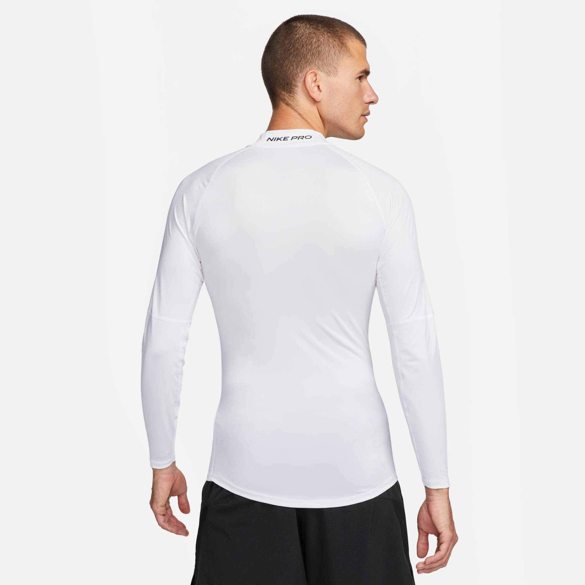 Nike Trainingsshirt M NP DF TIGHT LS MOCK (1-delig)