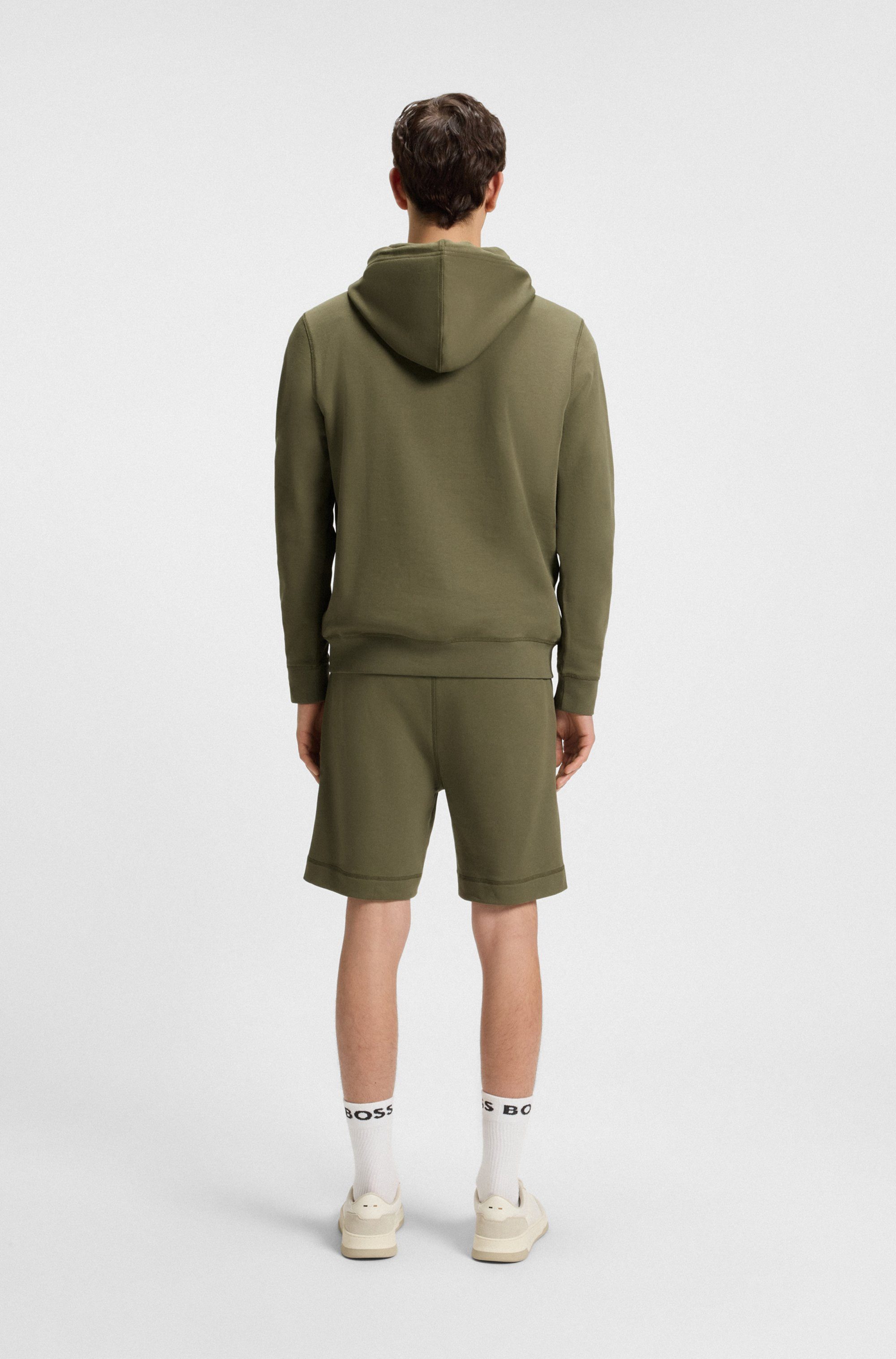 Boss Orange Hoodie Wetalk met geborduurd boss merkembleem