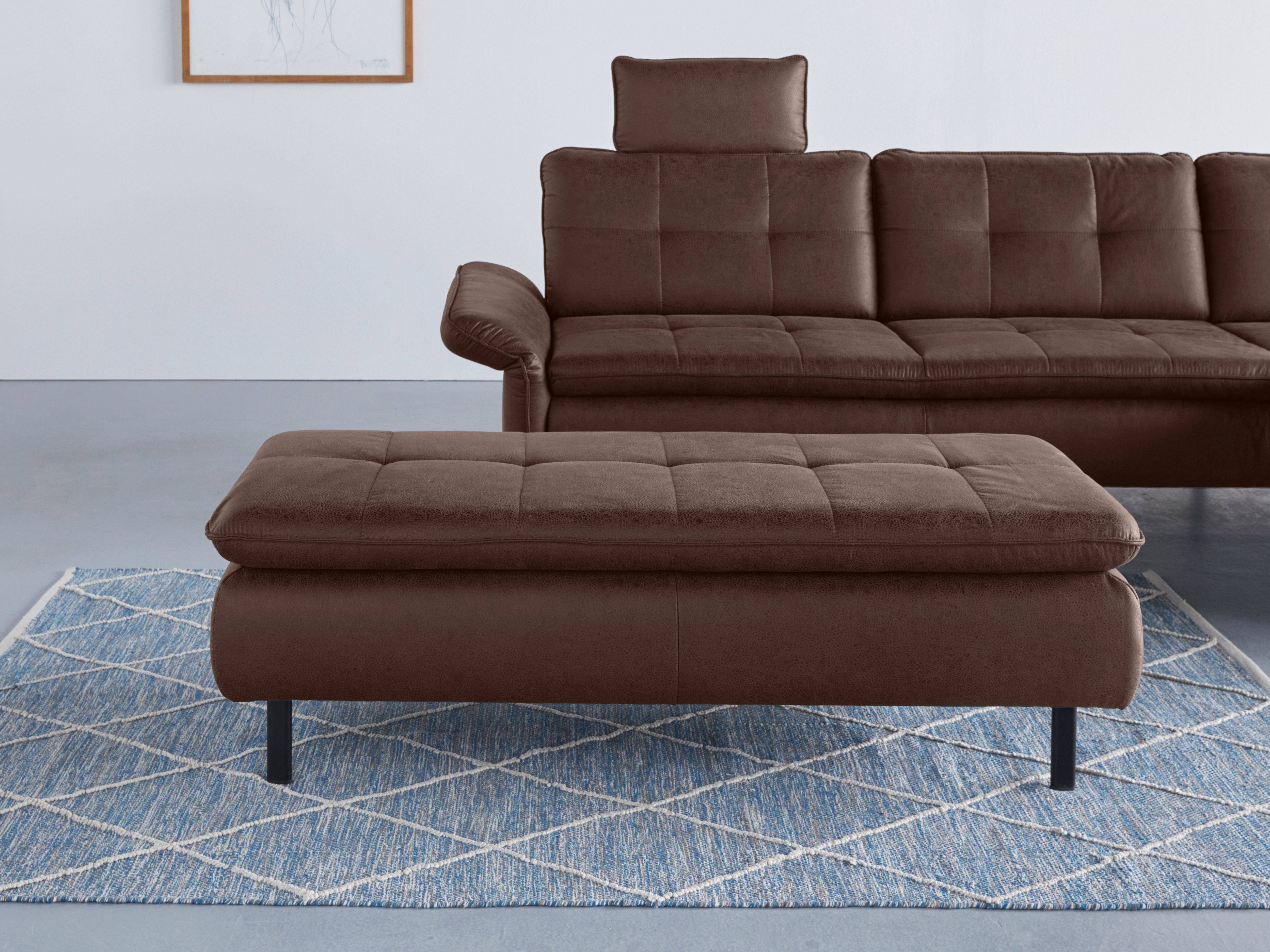 INOSIGN Hockerbank Birkholm passend bij de birkholm-serie, bxdxh: 137 x 65 x 44 cm