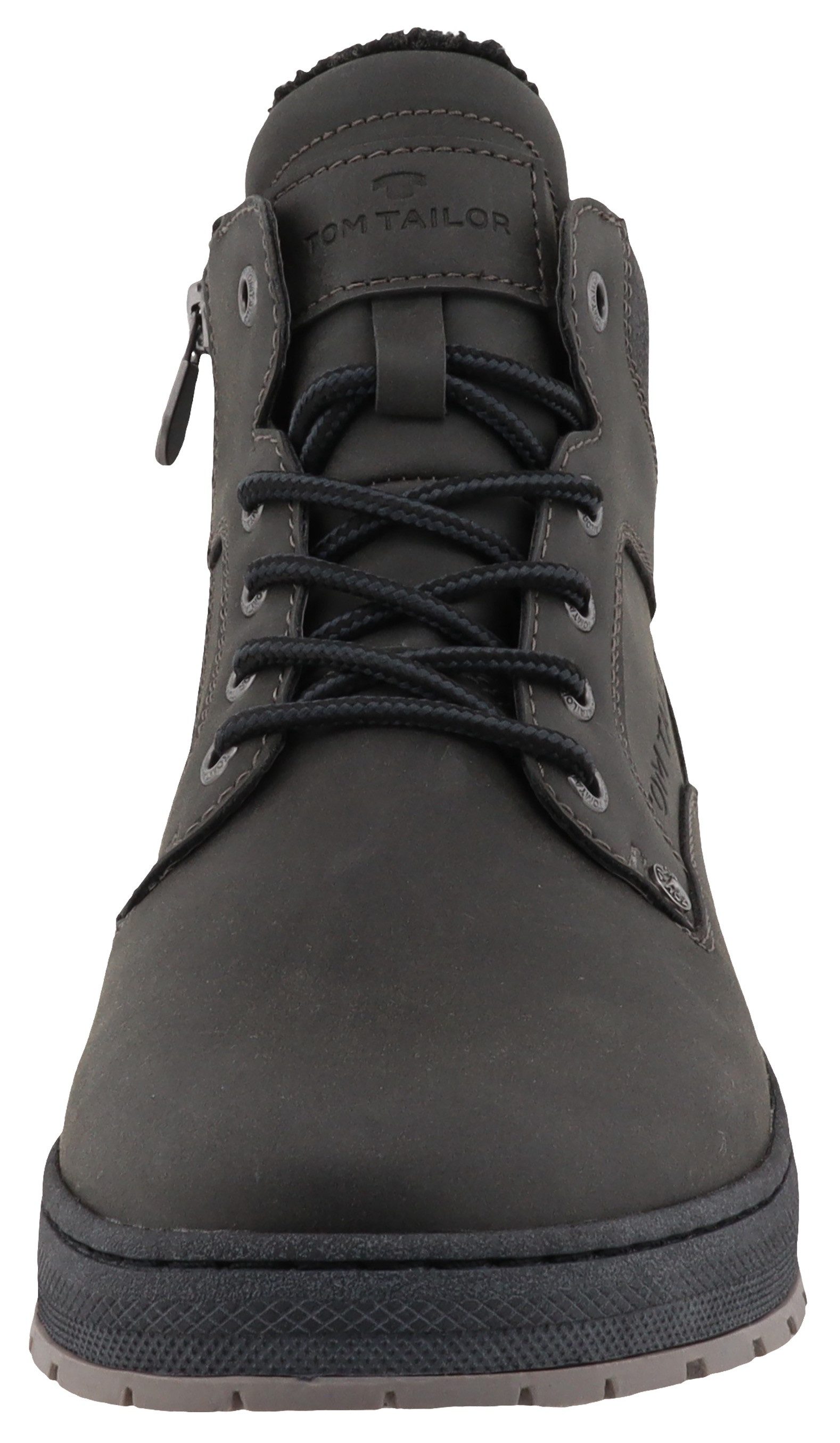 Tom Tailor Winterlaarzen , plateau, veterschoenen, high-top sneaker met binnenrits