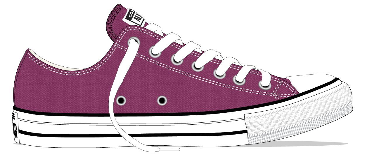 Converse Sneakers CHUCK TAYLOR ALL STAR dames schoenen maat 38 paars
