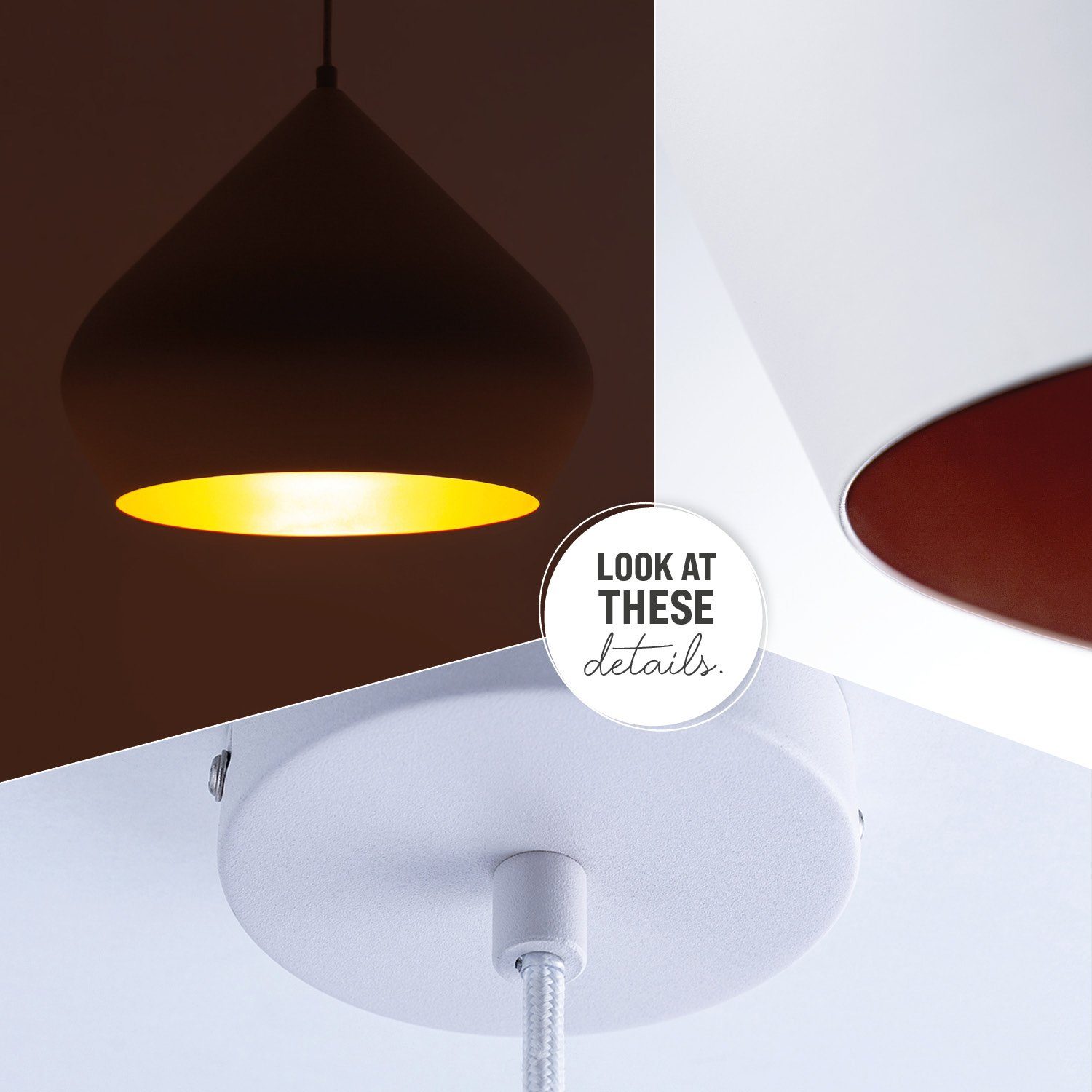 Paco Home Hanglamp Alex Keukenlamp hanglamp eetkamer Eettafellamp Industrial Ø38cm