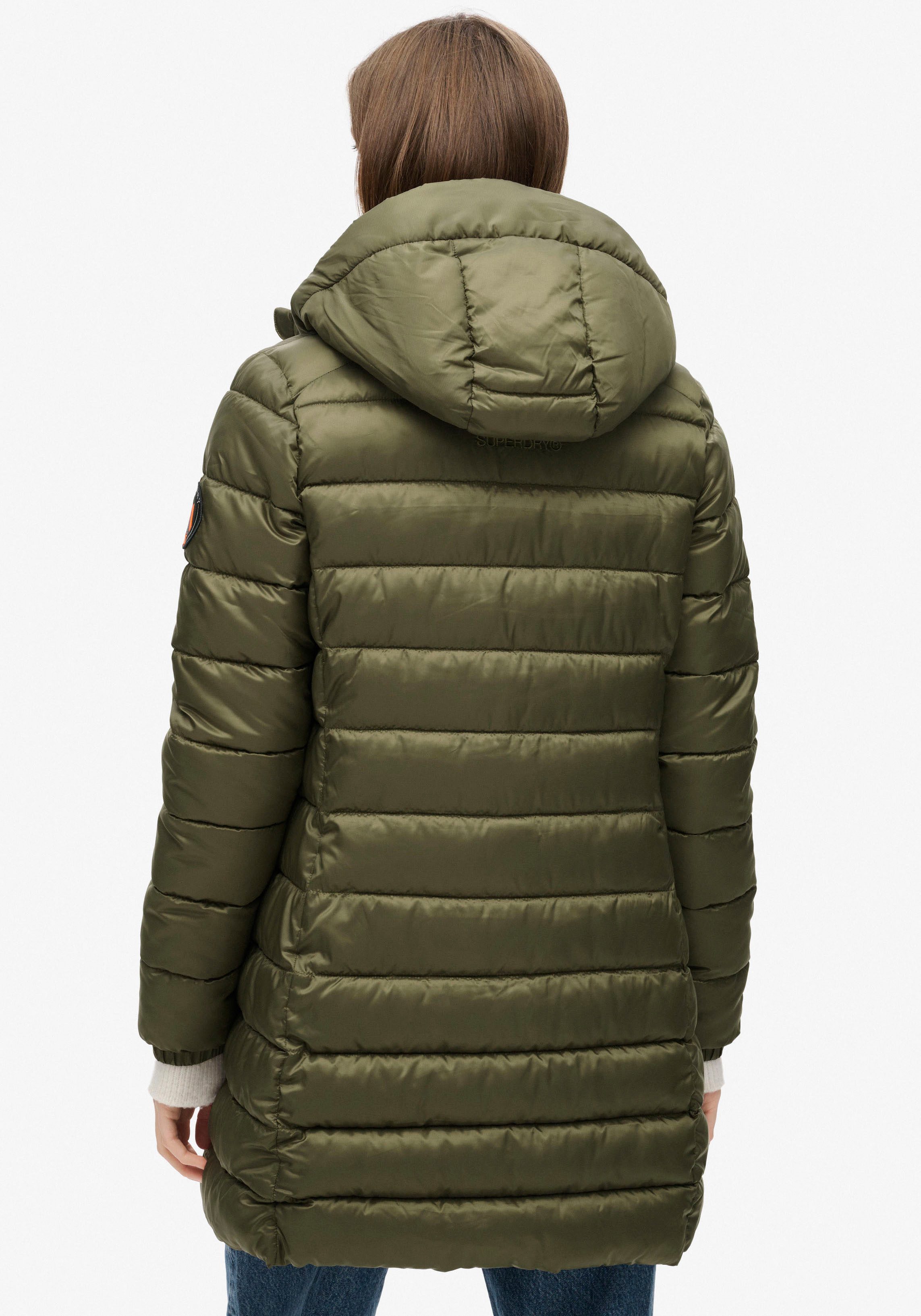 Superdry Gewatteerde jas HOODED FUJI MID GEWATTEERDE JAS