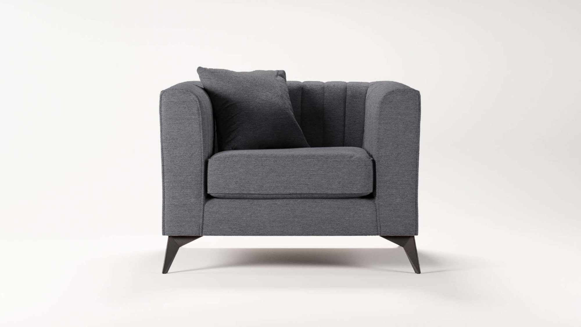 Places of Style Fauteuil MATTHEW loungestoel, afmetingen B/D/H: 99/86/74 cm