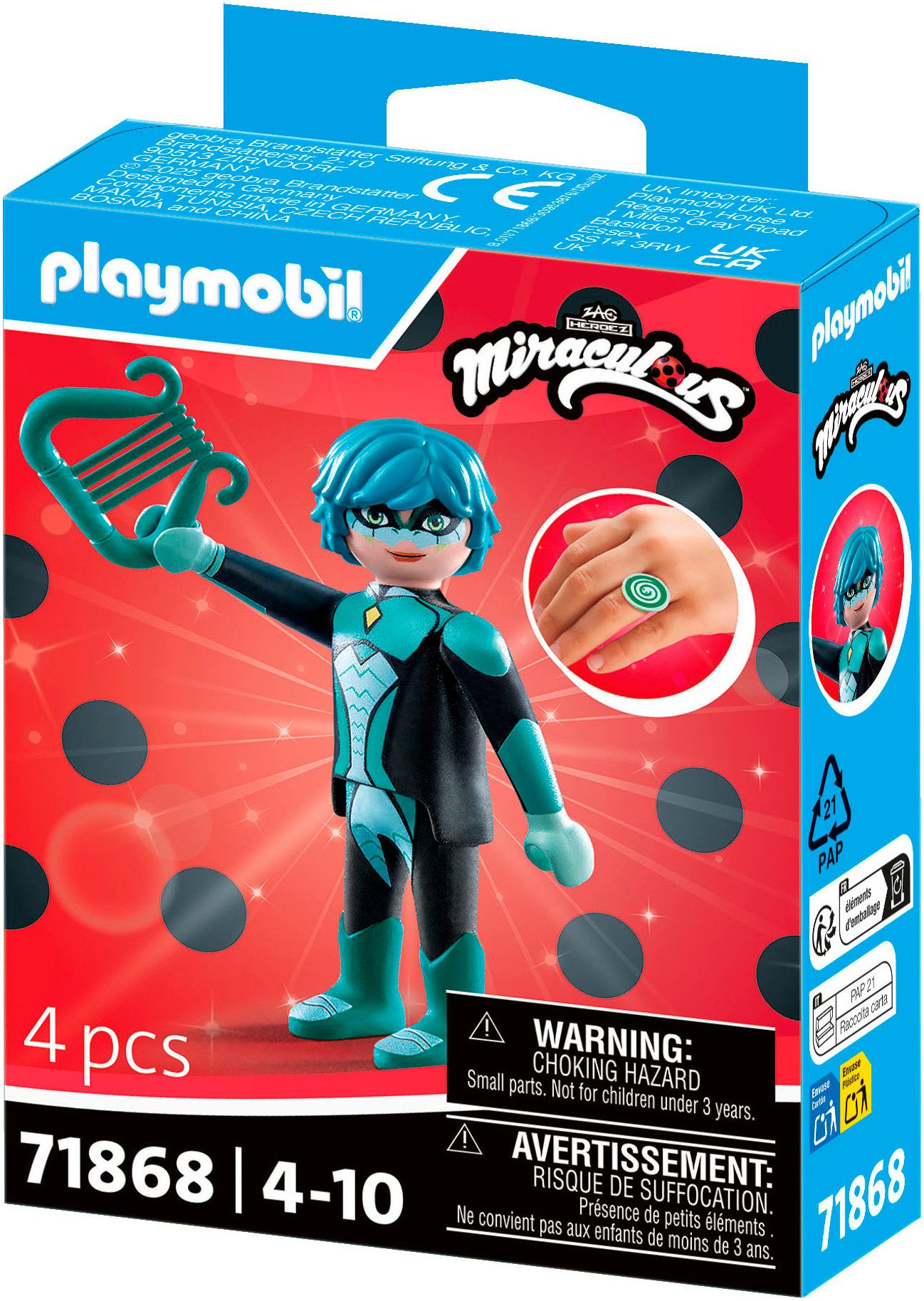 Playmobil® Constructie-speelset Miraculous: Viperion (71868) (4-delig)