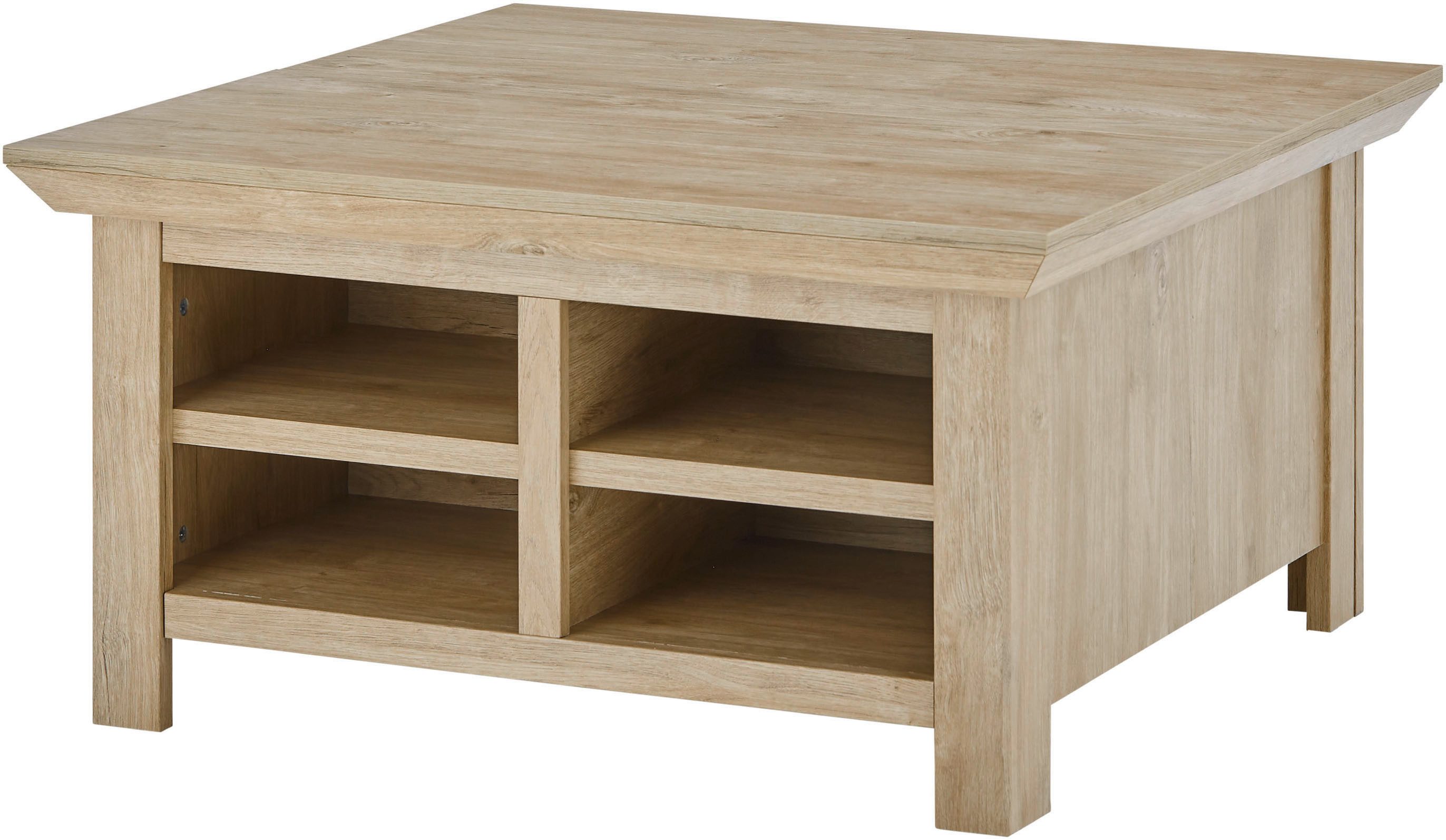 Home affaire Salontafel Cornwall, bijzettafel in landelijke stijl, salontafel, eiken decor (1 stuk)
