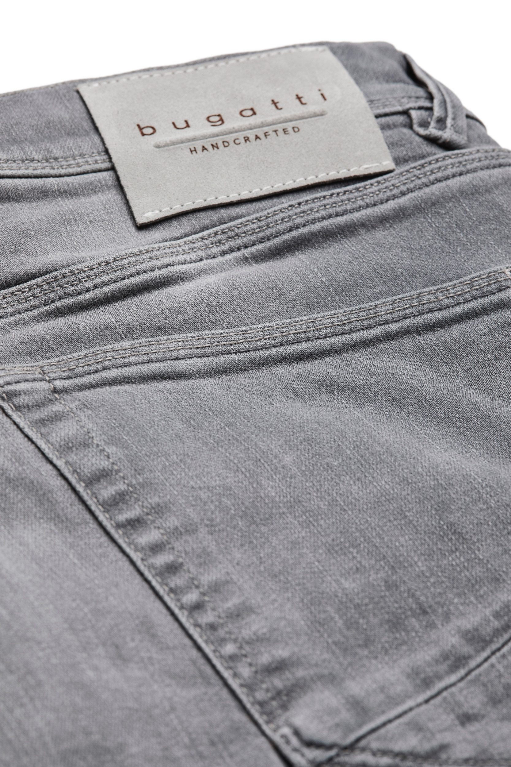 Bugatti 5-pocket jeans van elastisch katoen