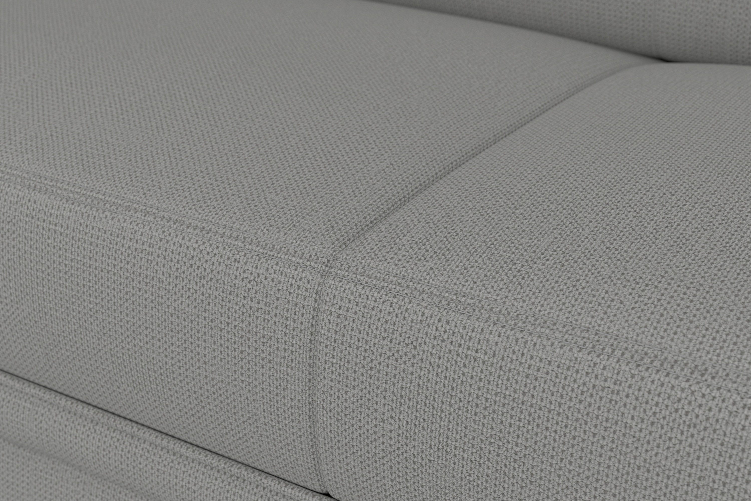 DOMO collection 3-zitsbank Montana voor kleine ruimtes, breedte 184cm, comfortabel en tijdloos