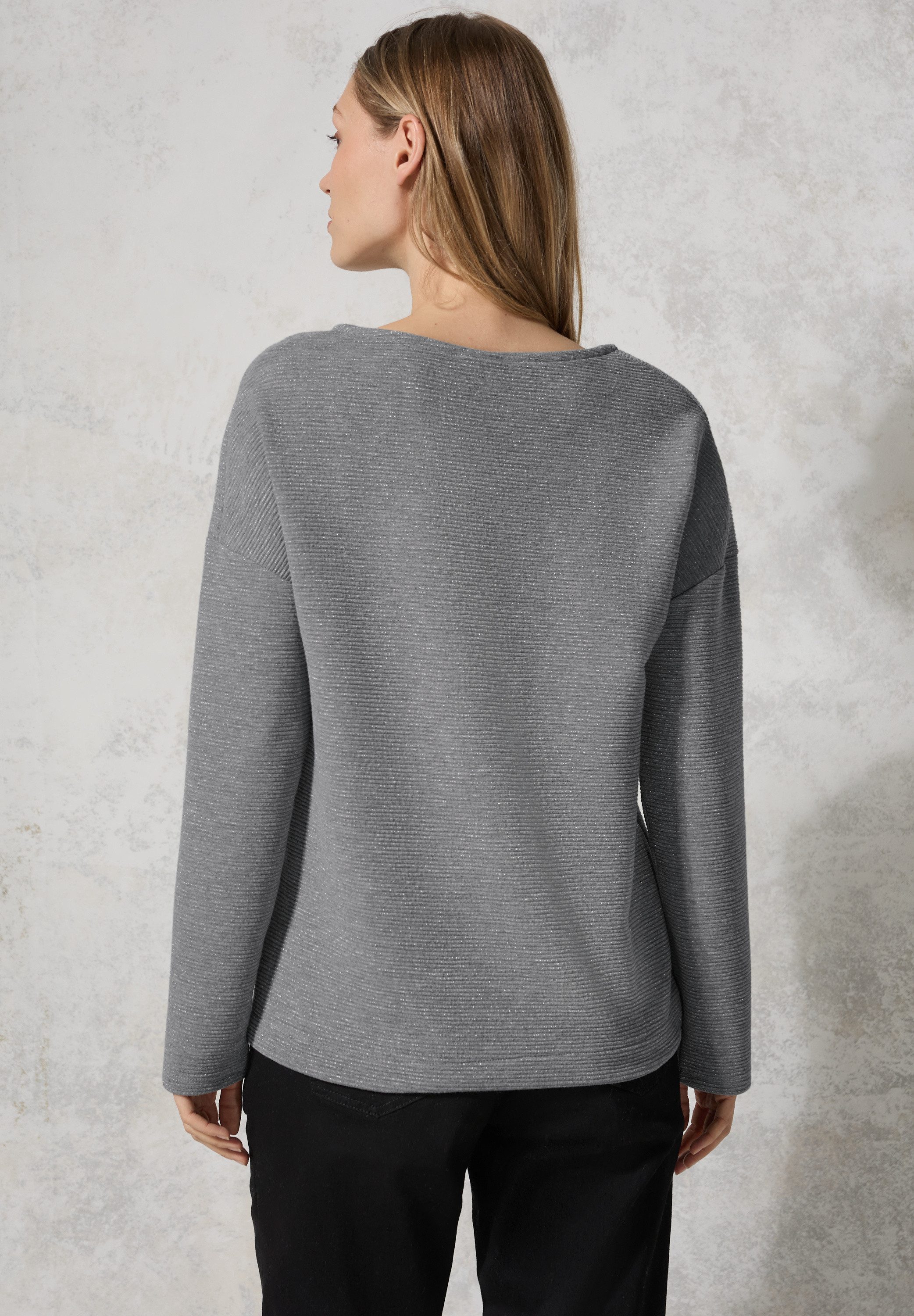 Cecil Shirt met lange mouwen met glitter