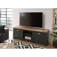 home affaire tv-meubel cambridge in landelijke stijl groen