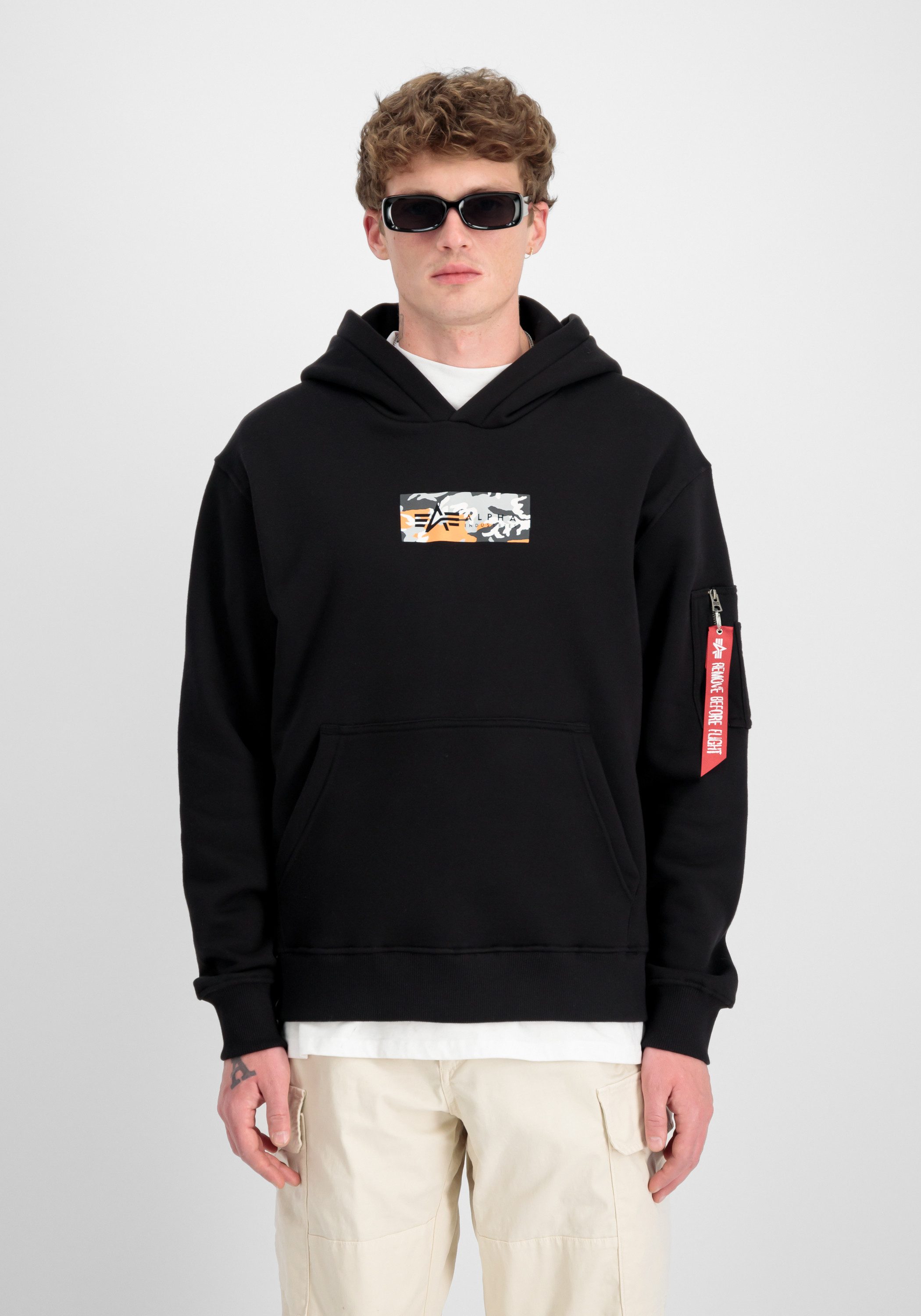 Alpha Industries Hoodie Alpha Industries Men - Hoodies Camo Panel Hoodie