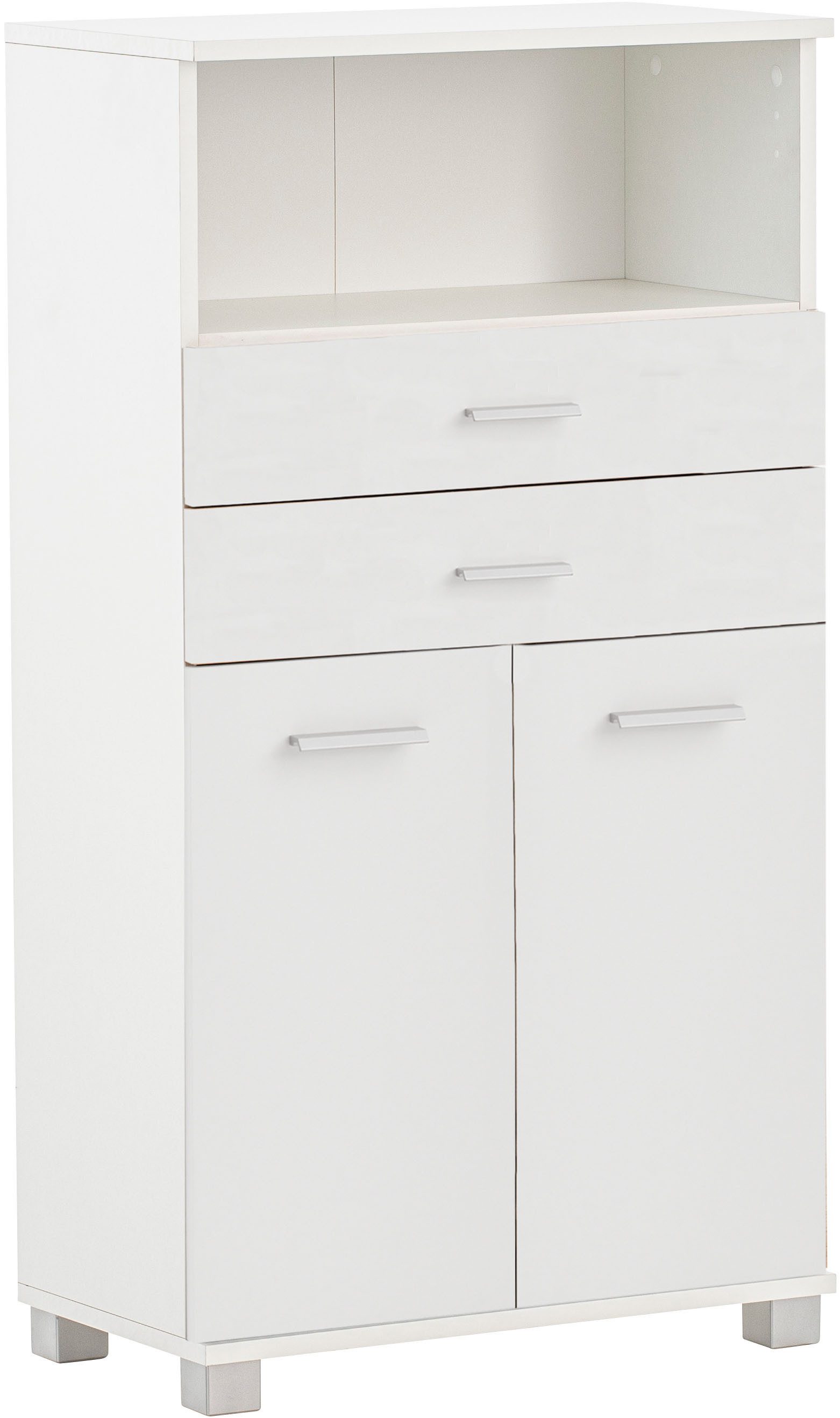 welltime Halfhoge kast Palermo, breedte 60 cm made in Germany halfhoge kasten wit