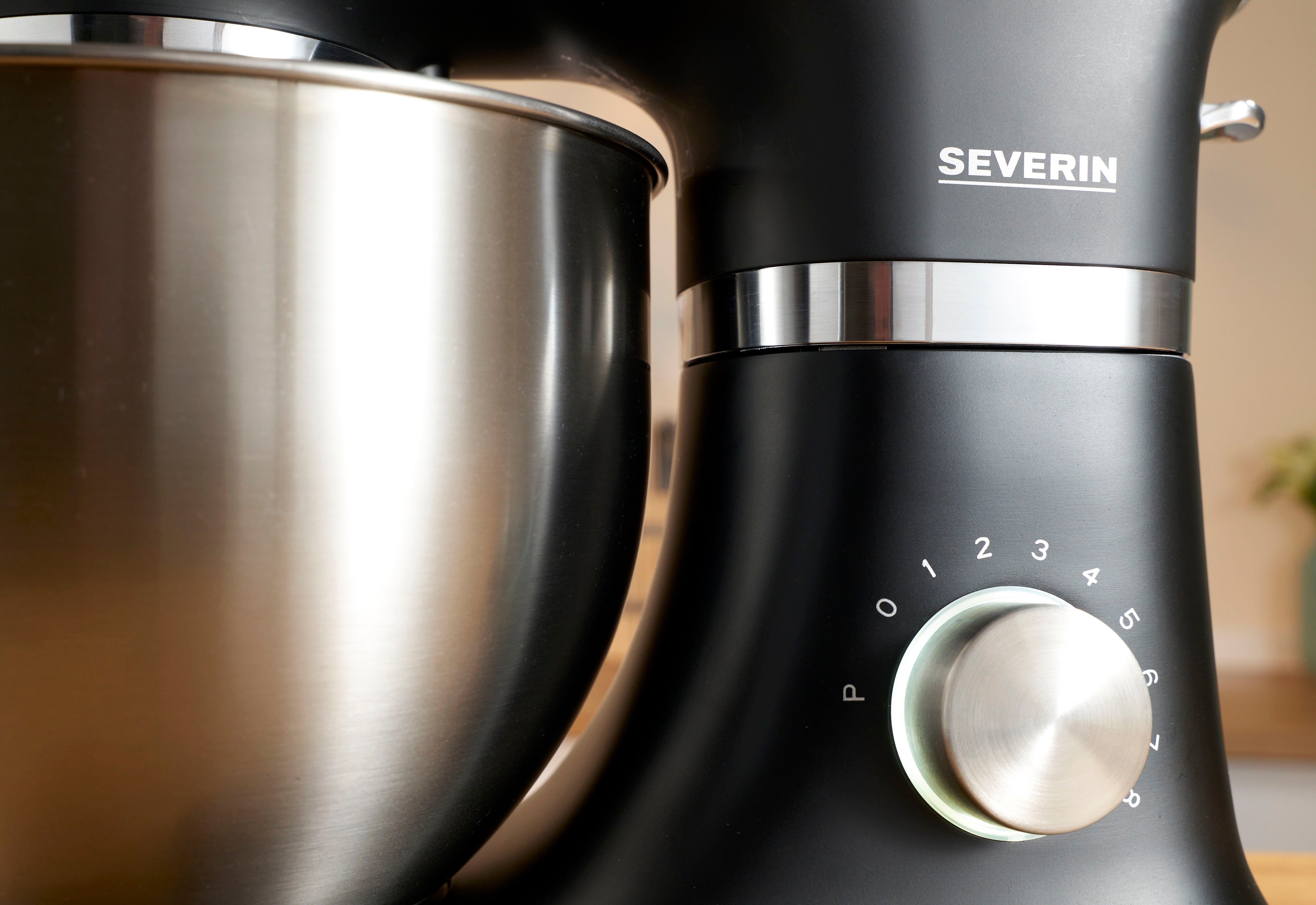 Severin Keukenmachine KM 3898 met geïntegreerde weegschaal