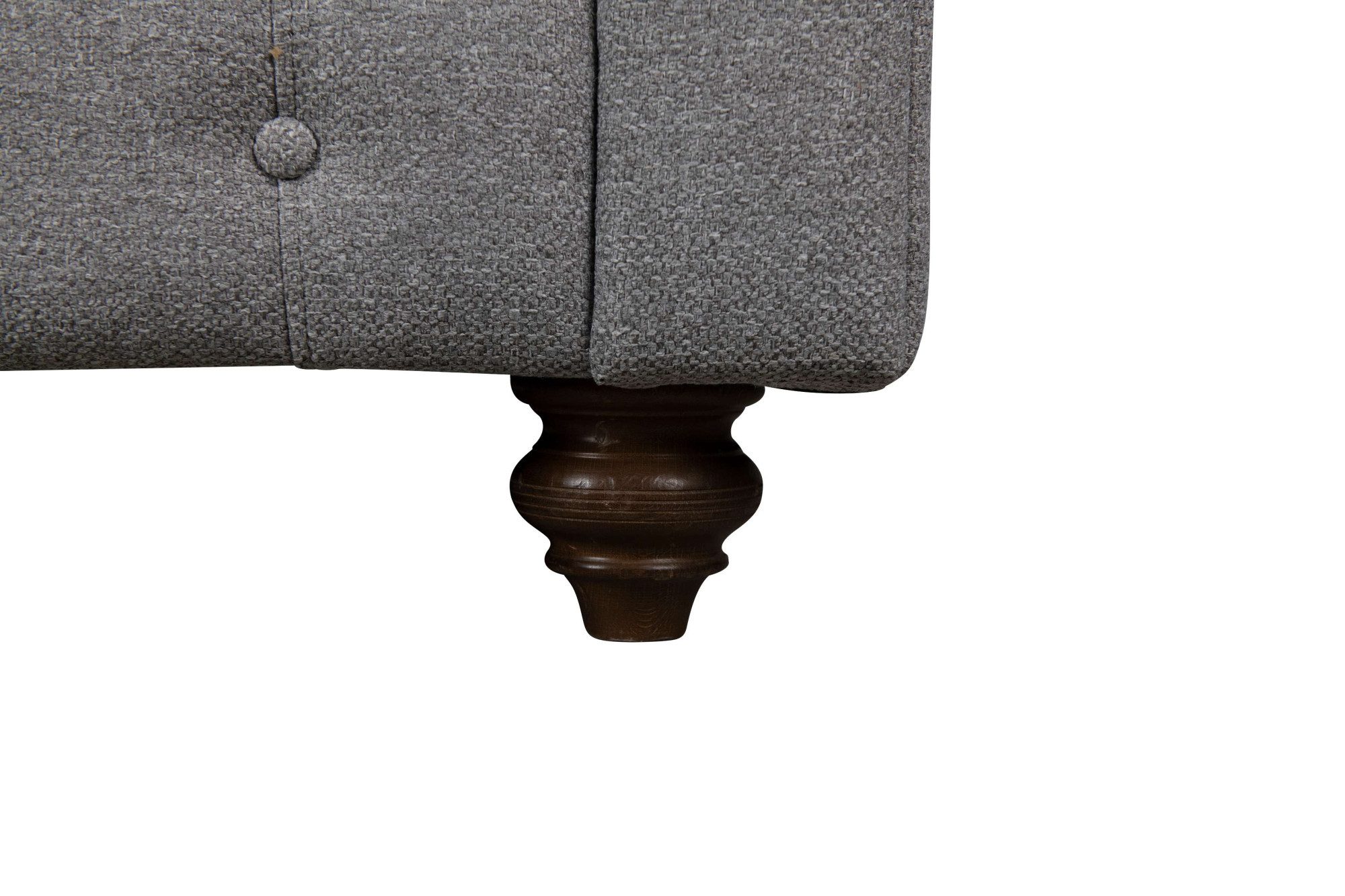 Home affaire Fauteuil MENDITTE Knoopstiksels op armleuningen en voorste lijst, hoge kwaliteit