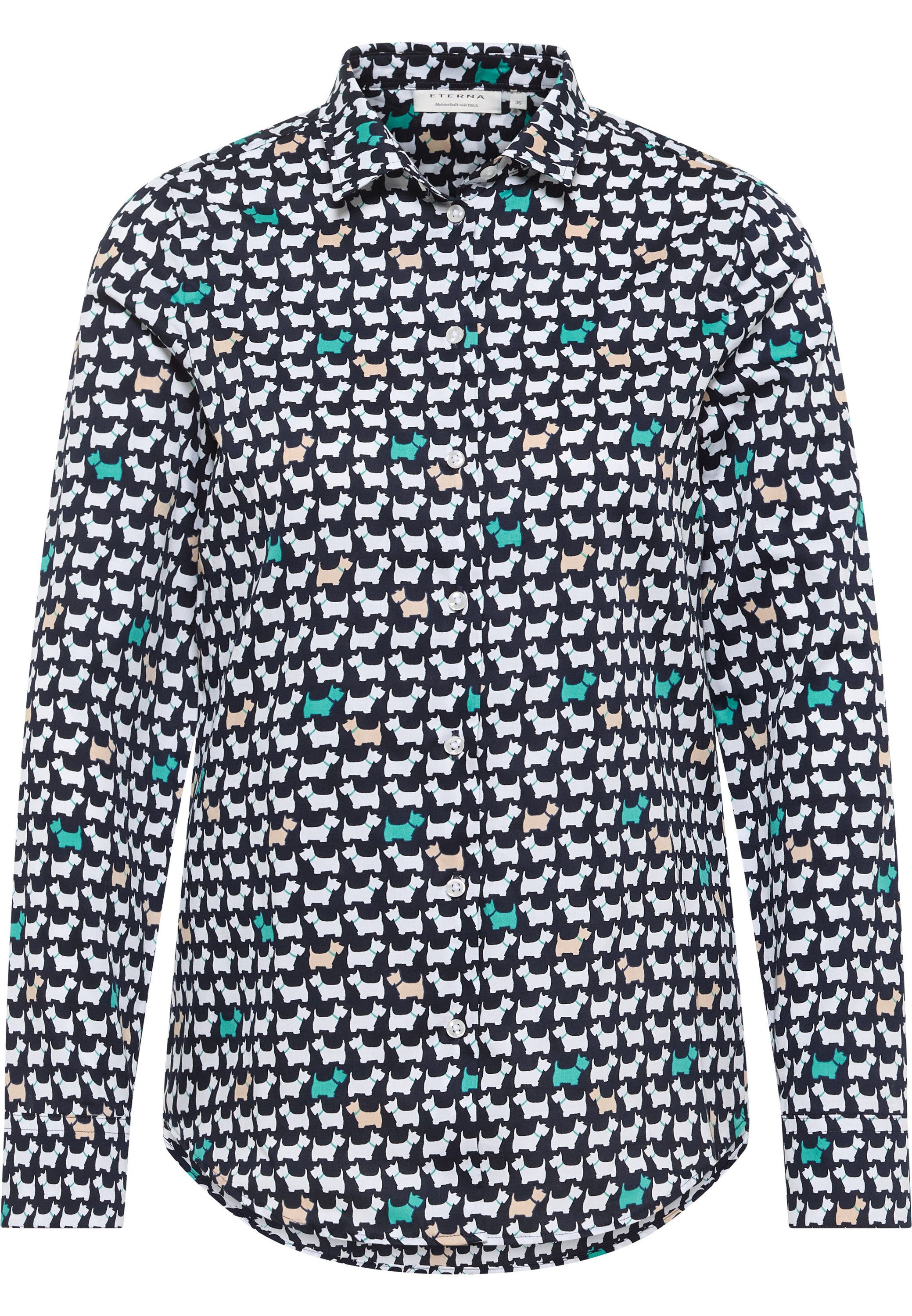 Eterna Overhemdblouse Regular fit