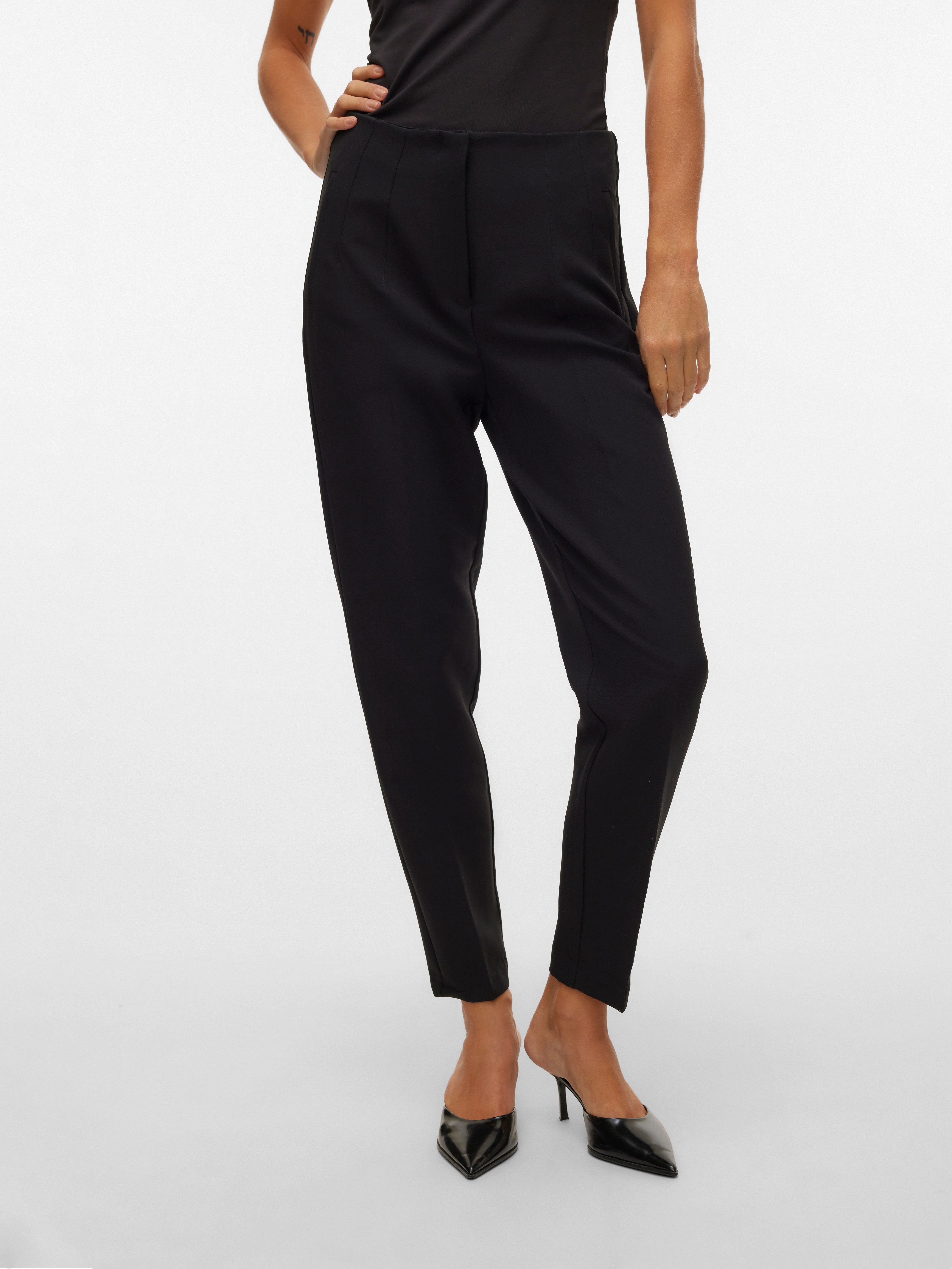 Vero Moda Pantalon VMLINA HW TAPERED PANT NOOS