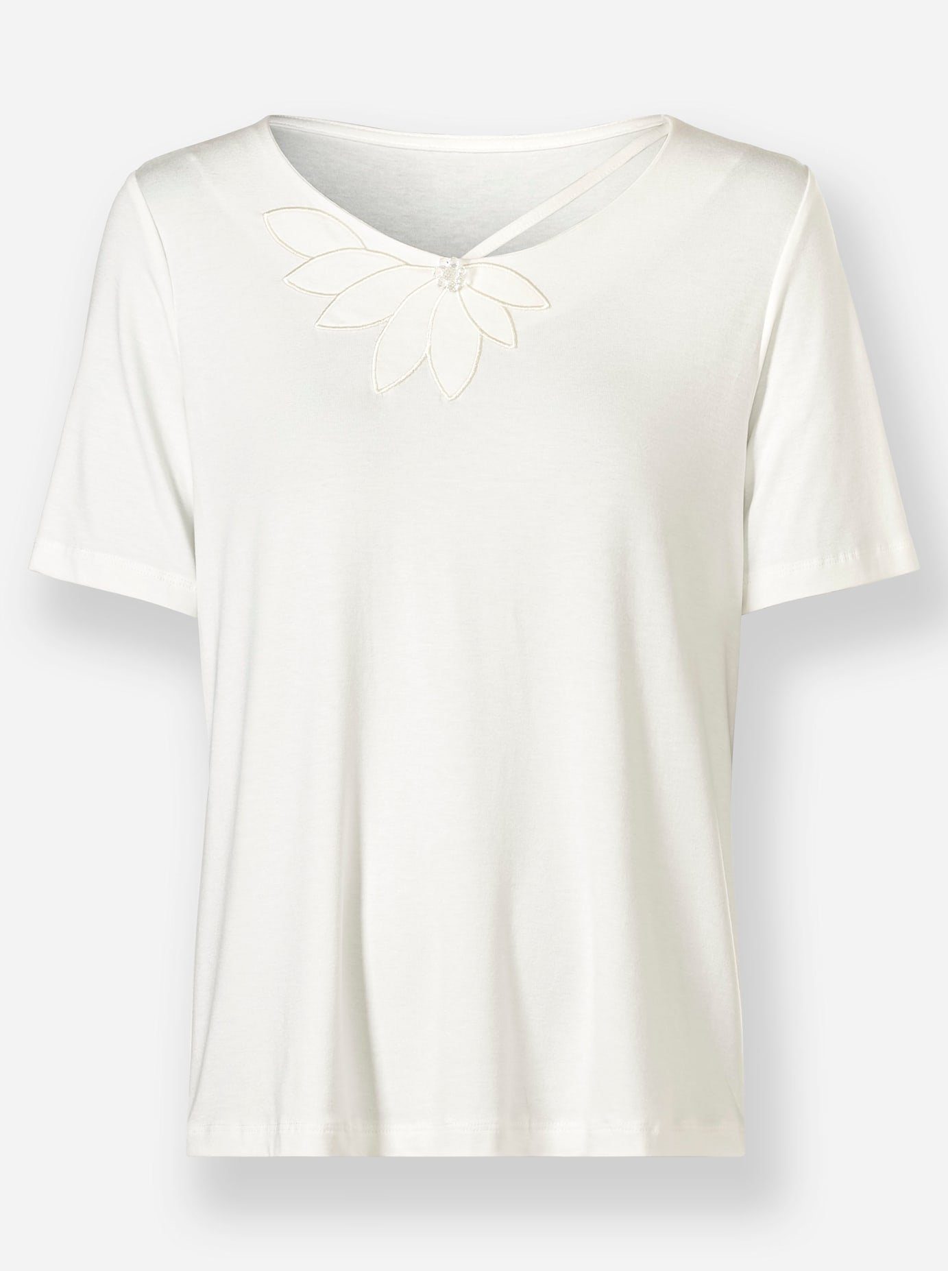 Lady Shirt met korte mouwen Shirt (1-delig)