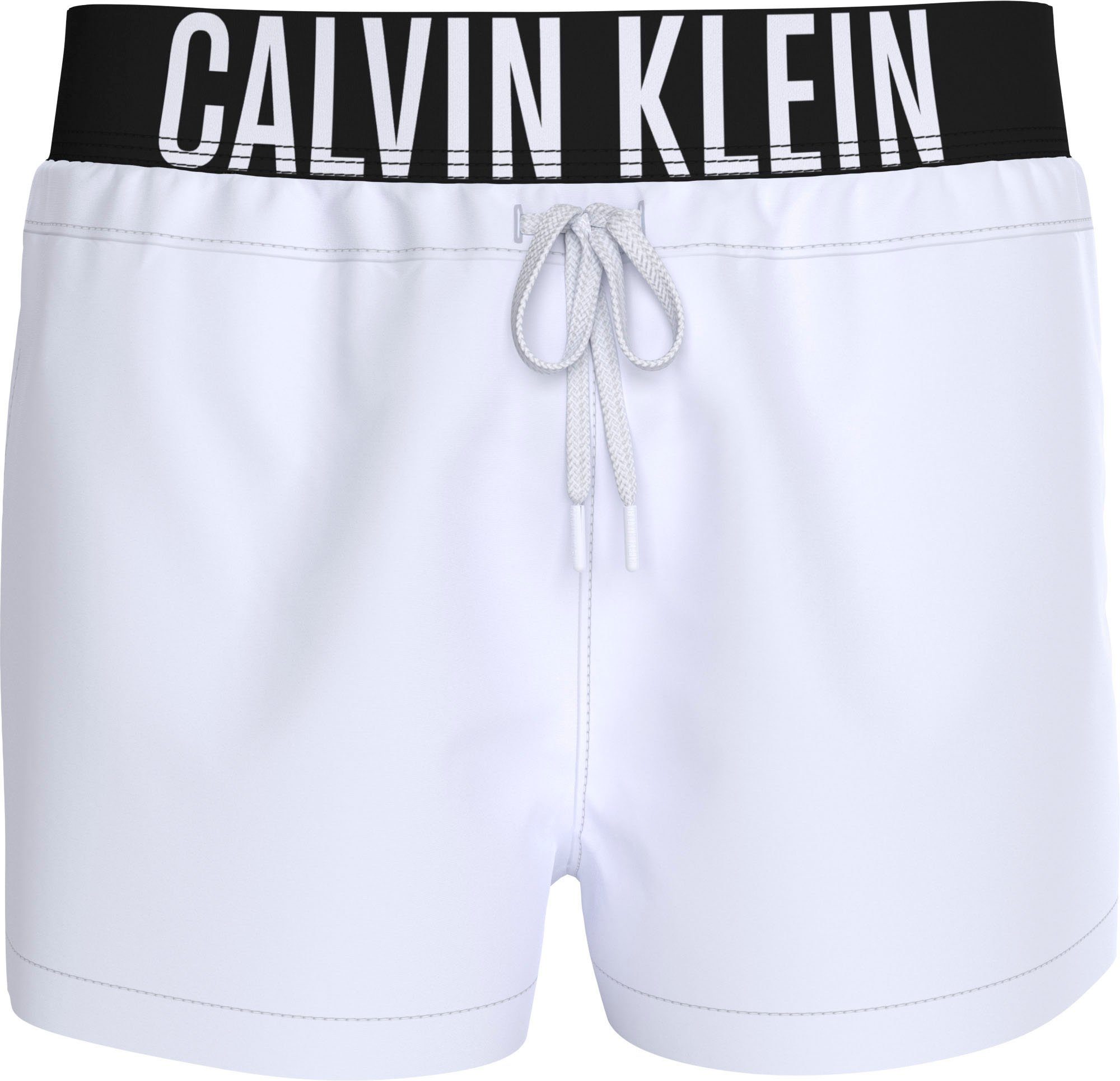 Calvin Klein Swimwear Zwemshort SHORT WB met logoband