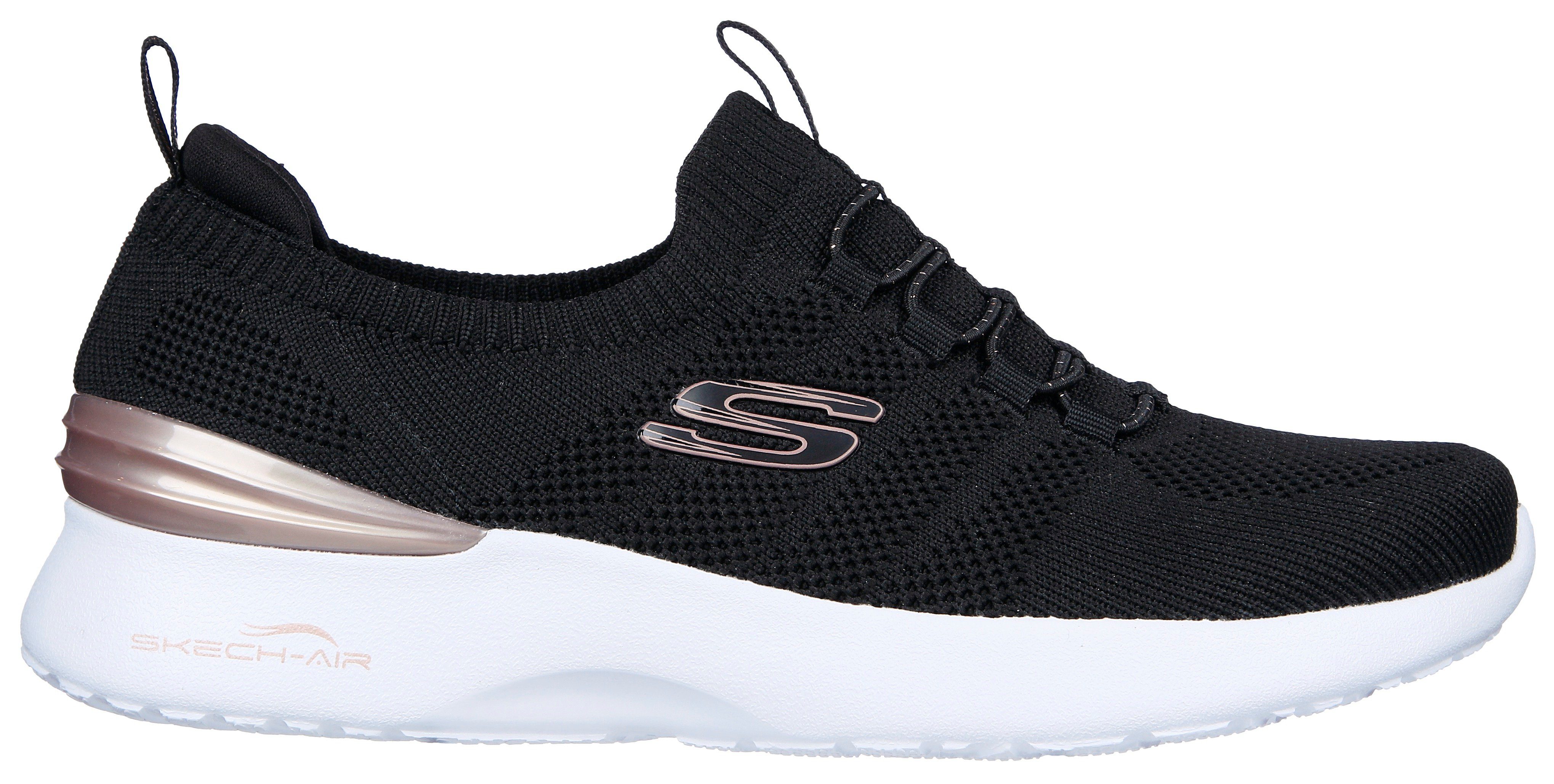 Skechers Slip-on sneakers SKECH-AIR DYNAMIGHT - Instapschoen, slipper, vrijetijdsschoen met elastiek