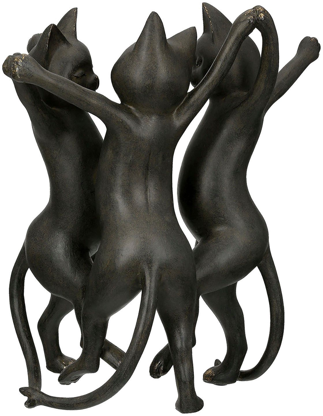 GILDE Dierfiguur Kat Gatto-Trio, zwart (1 stuk)