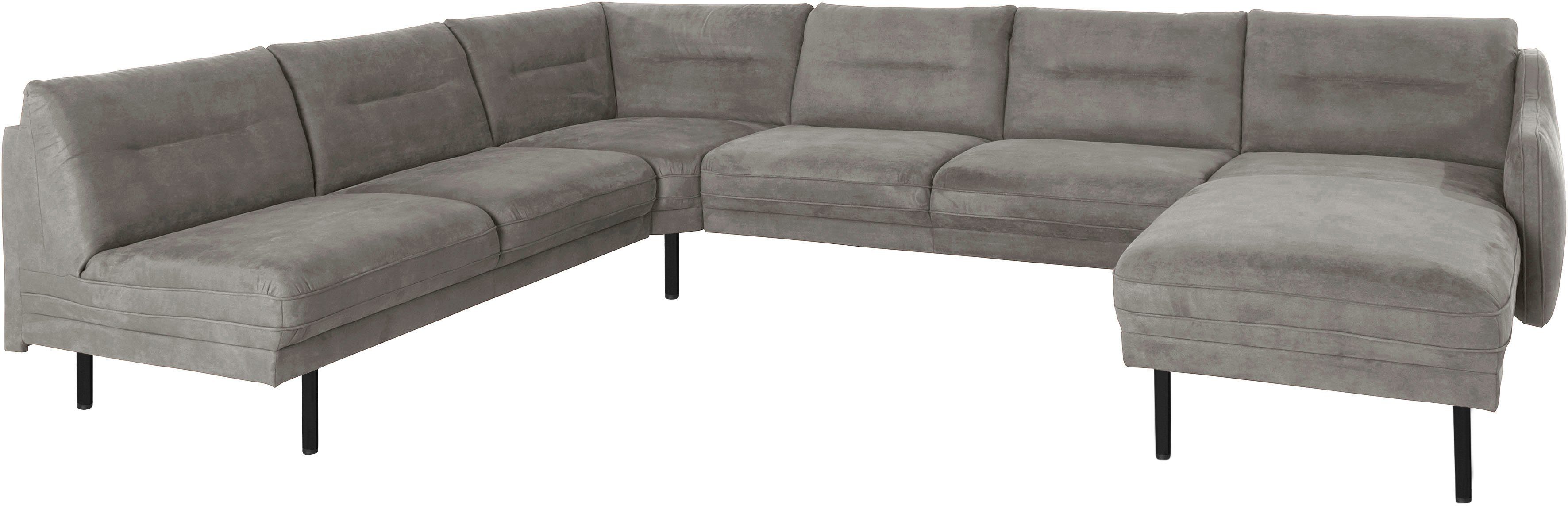 andas Zithoek Nordfyn U-vorm chic design in 3 stofkwaliteiten, design by morten georgsen