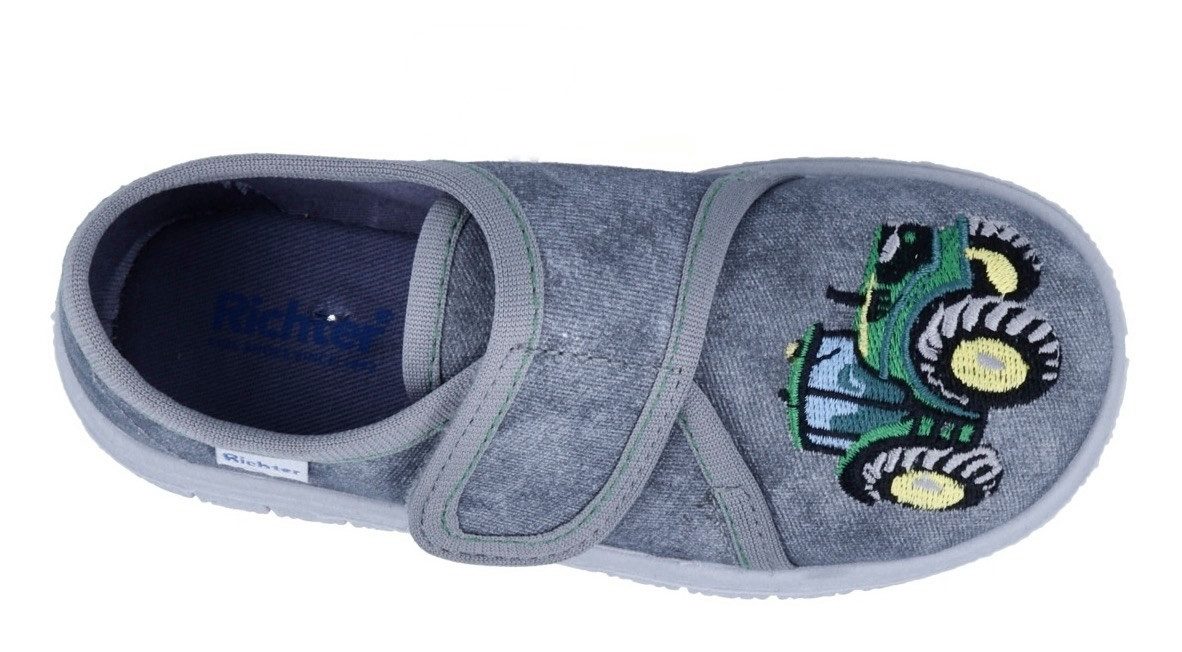 Richter Pantoffels Mailo WMS: Medium Kinderschoen met klittenbandsluiting, maat sjabloon om te downloaden