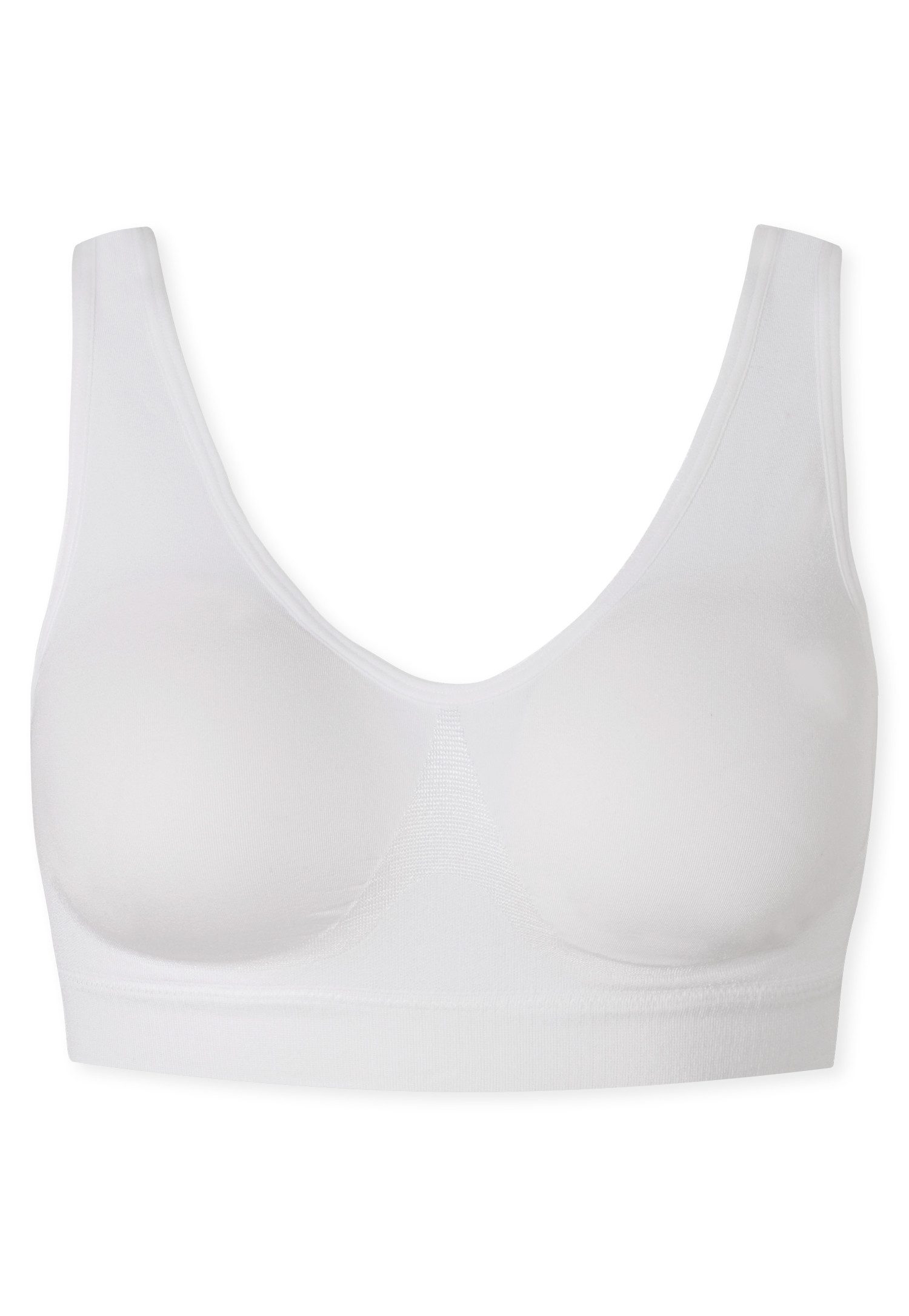 Schiesser Bustier Classic Seamless met uitneembare vullingen