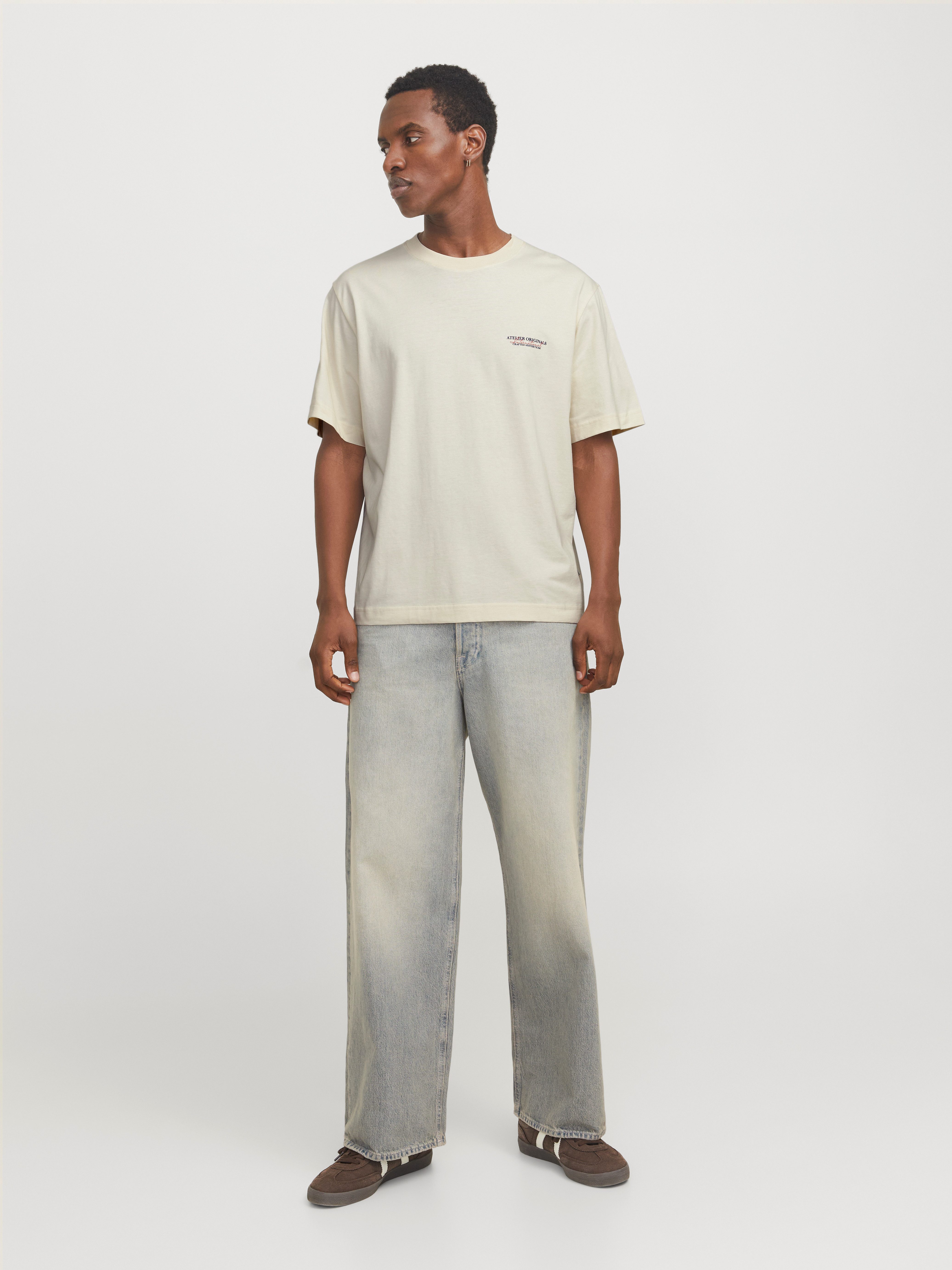 Jack & Jones T-shirt JORISLINGTON TYPE TEE SS CREW NECK SN