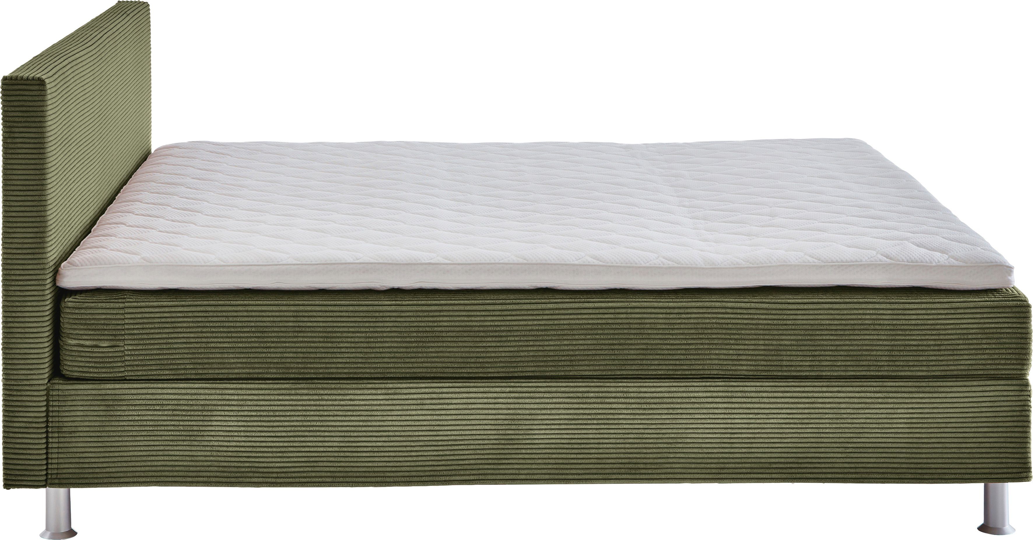 ATLANTIC home collection Boxspring Edison inclusief bonell-binnenveringsmatras en topmatras