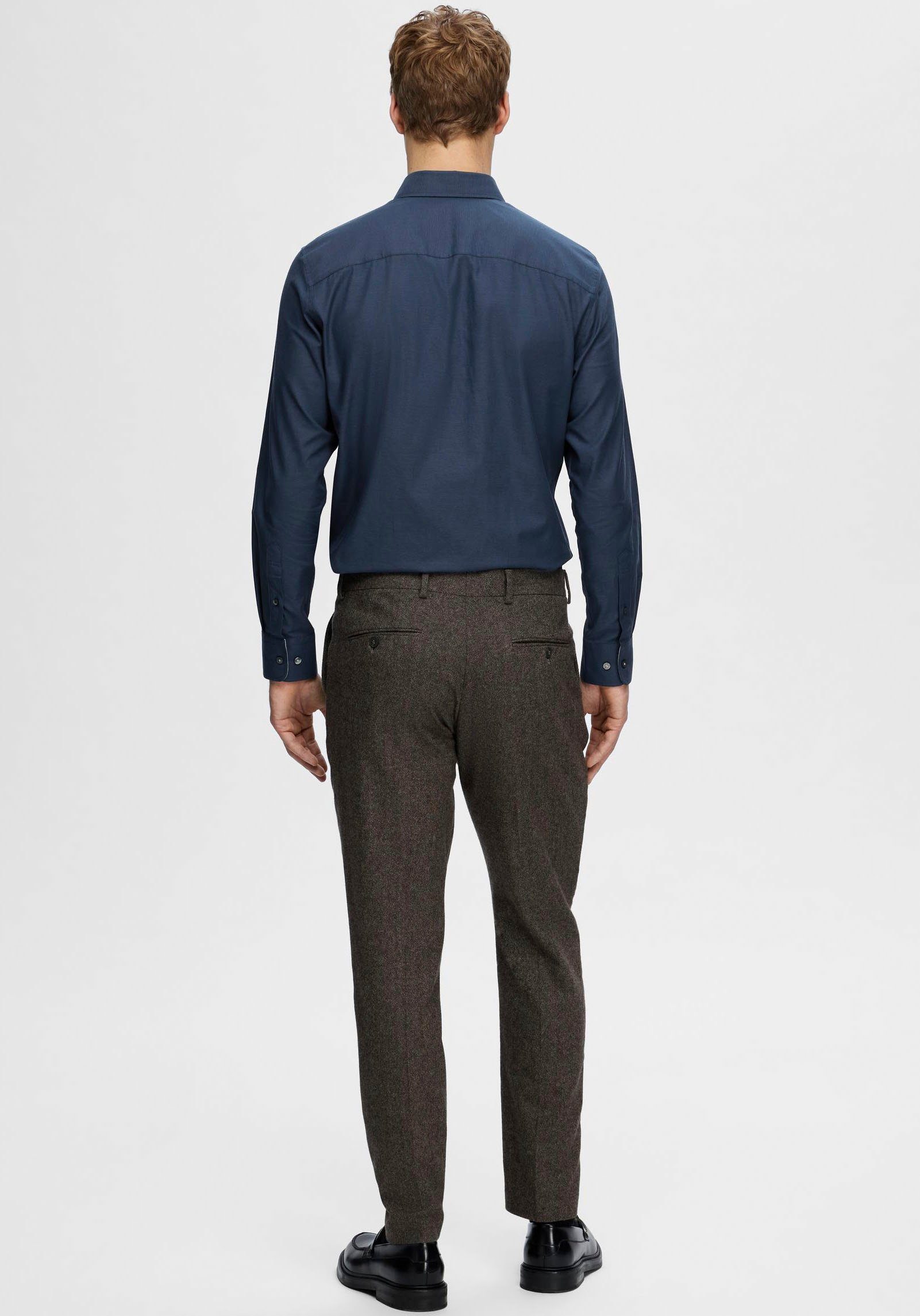 SELECTED HOMME Overhemd met lange mouwen SLHSLIMSOHO-DETAIL SHIRT LS NOOS