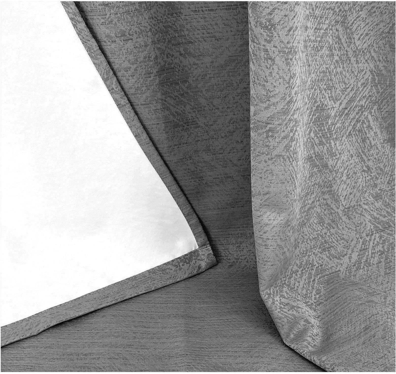 Weckbrodt Gordijn Lucca Jacquard, ondoorzichtig, thermo, verduisterend, gordijn (1 stuk)