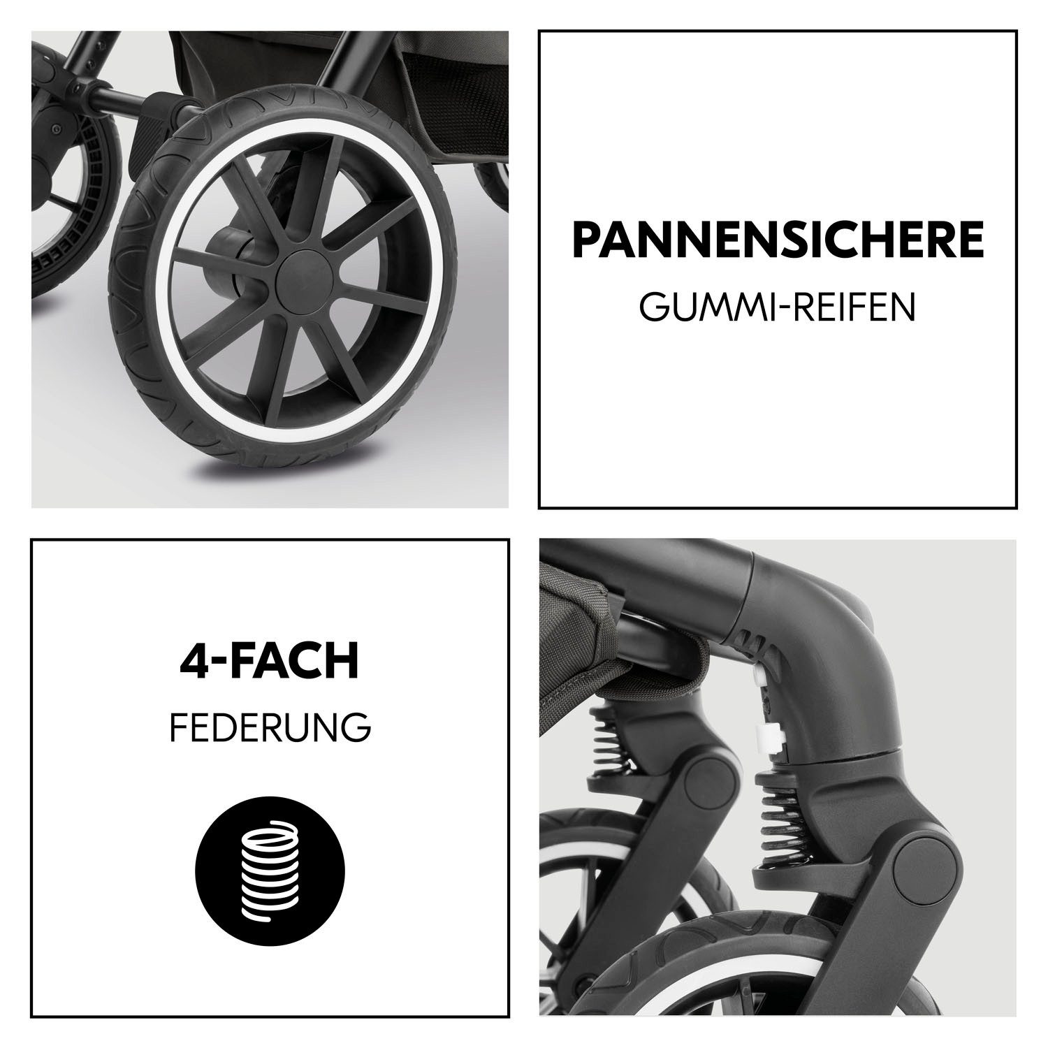 Hauck Combi-kinderwagen Move N Care Set belasting tot 22 kg (set)