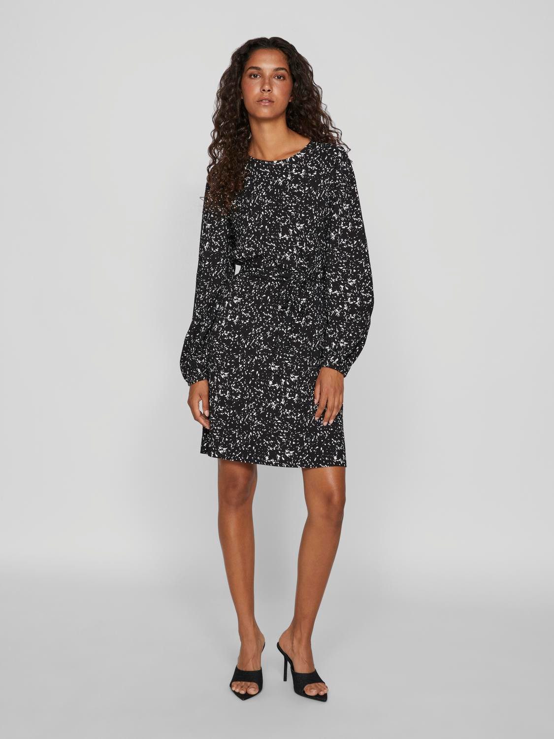 Vila Mini-jurk VIPEFFI L S DRESS NOOS