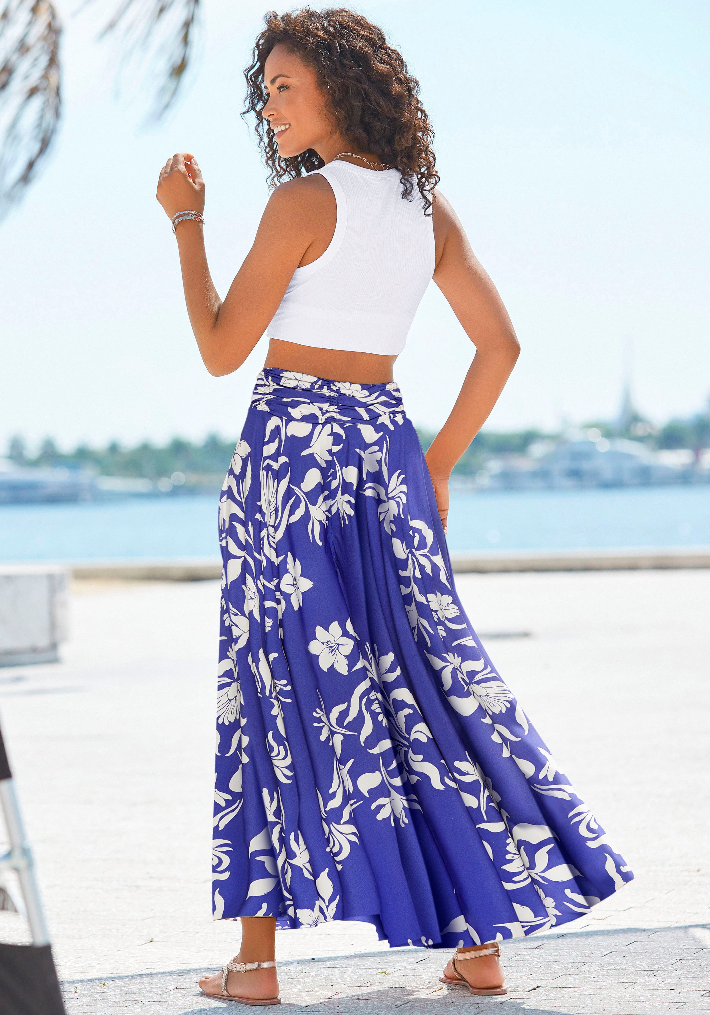 Lascana Broekrok met all-over print