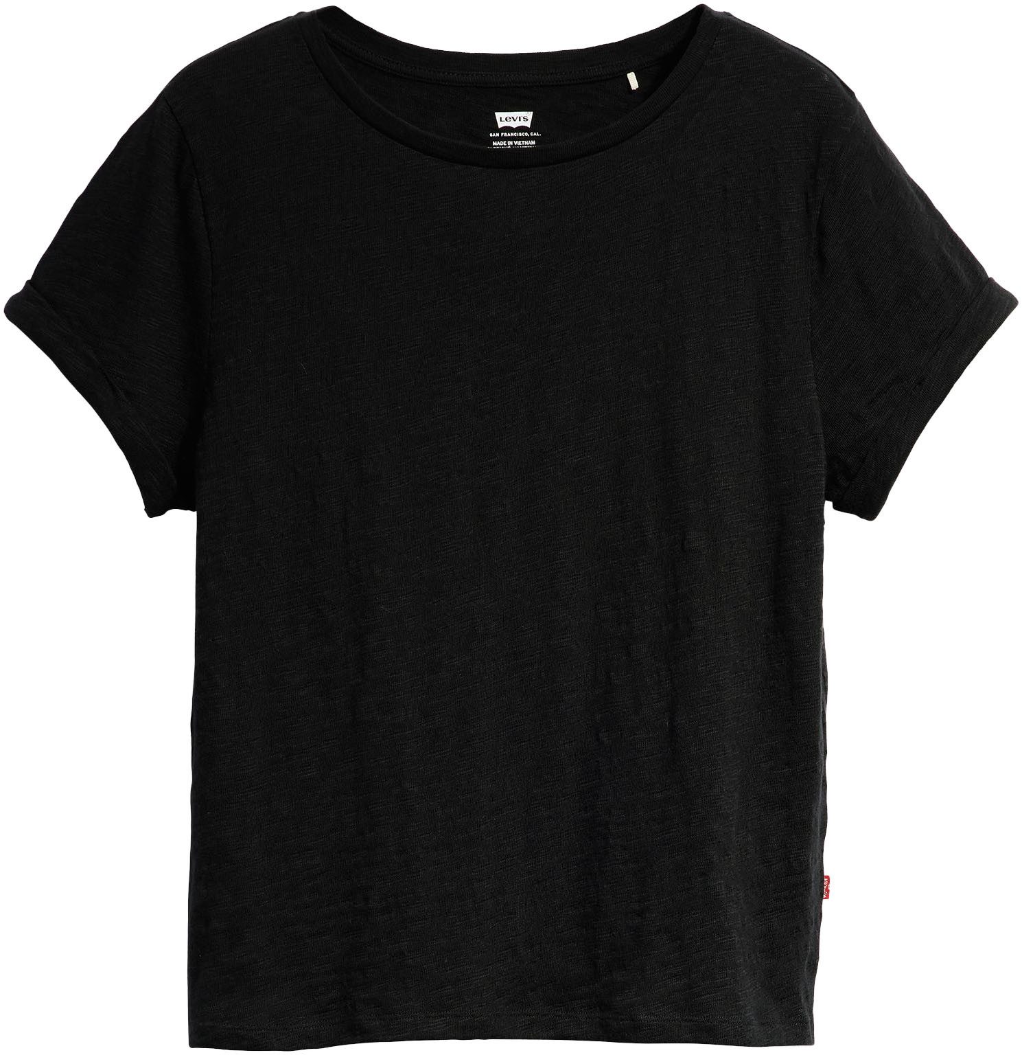 Levi's® Shirt met ronde hals MARGOT TEE van gestructureerde slub garen kwaliteit
