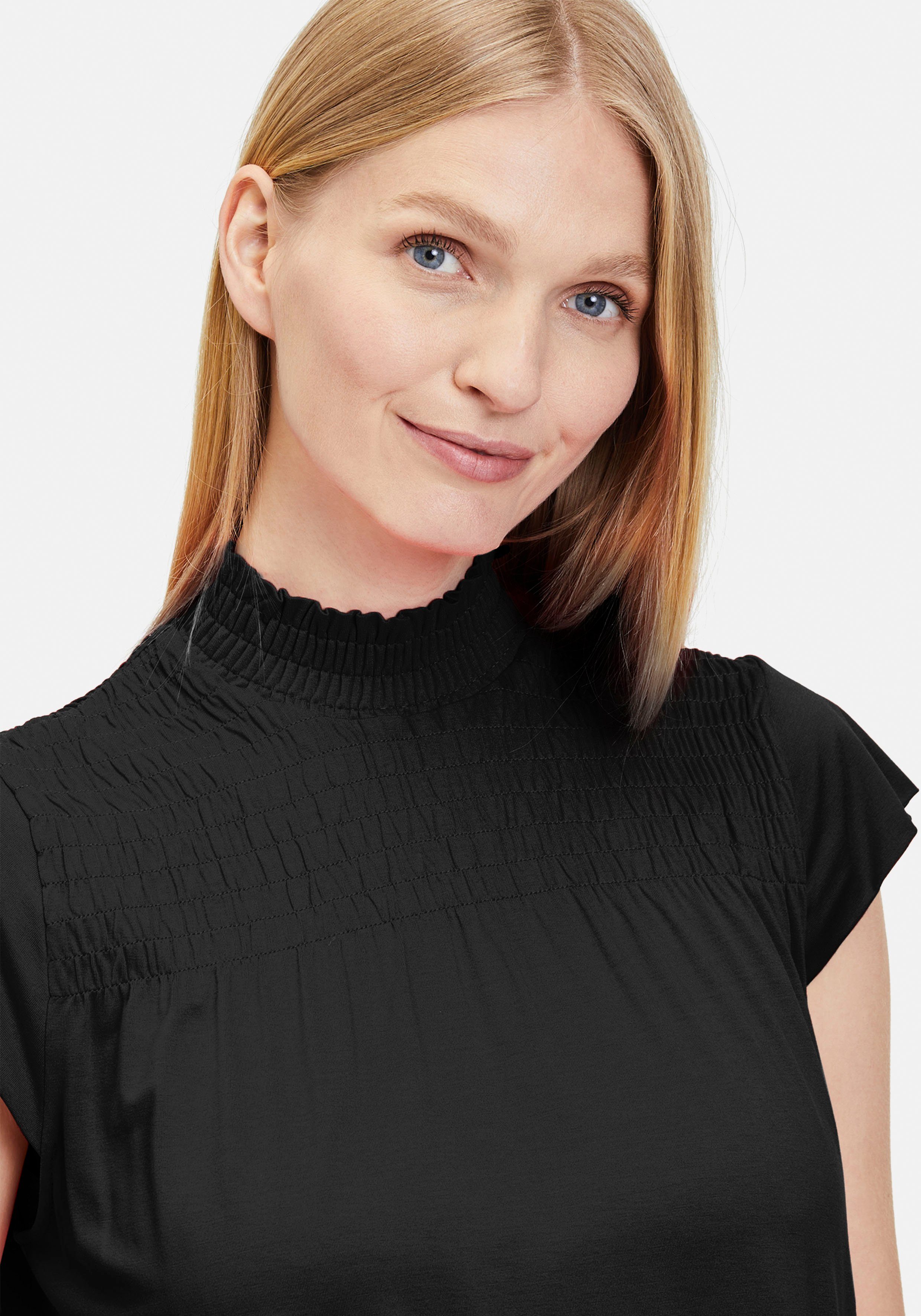Tamaris Shirttop met smokinzet