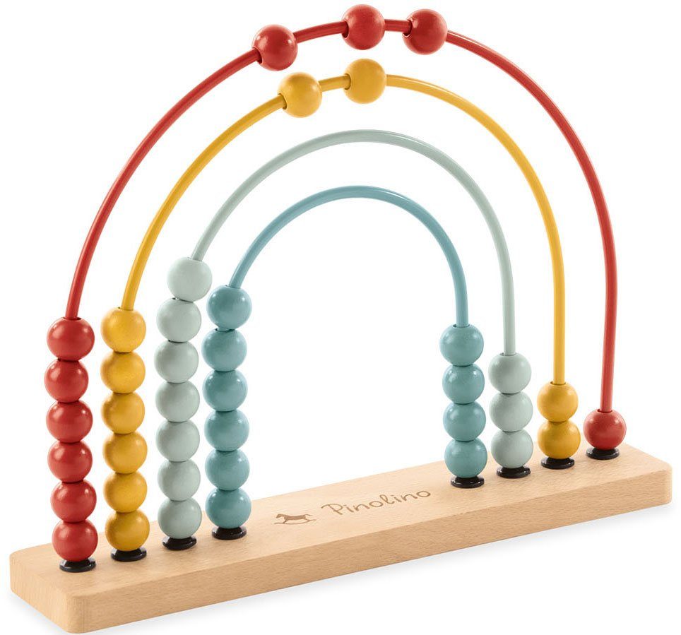 Pinolino® Leerspeelgoed Abacus-regenboog - Ruby van hout, fsc®- beschermt bos - wereldwijd