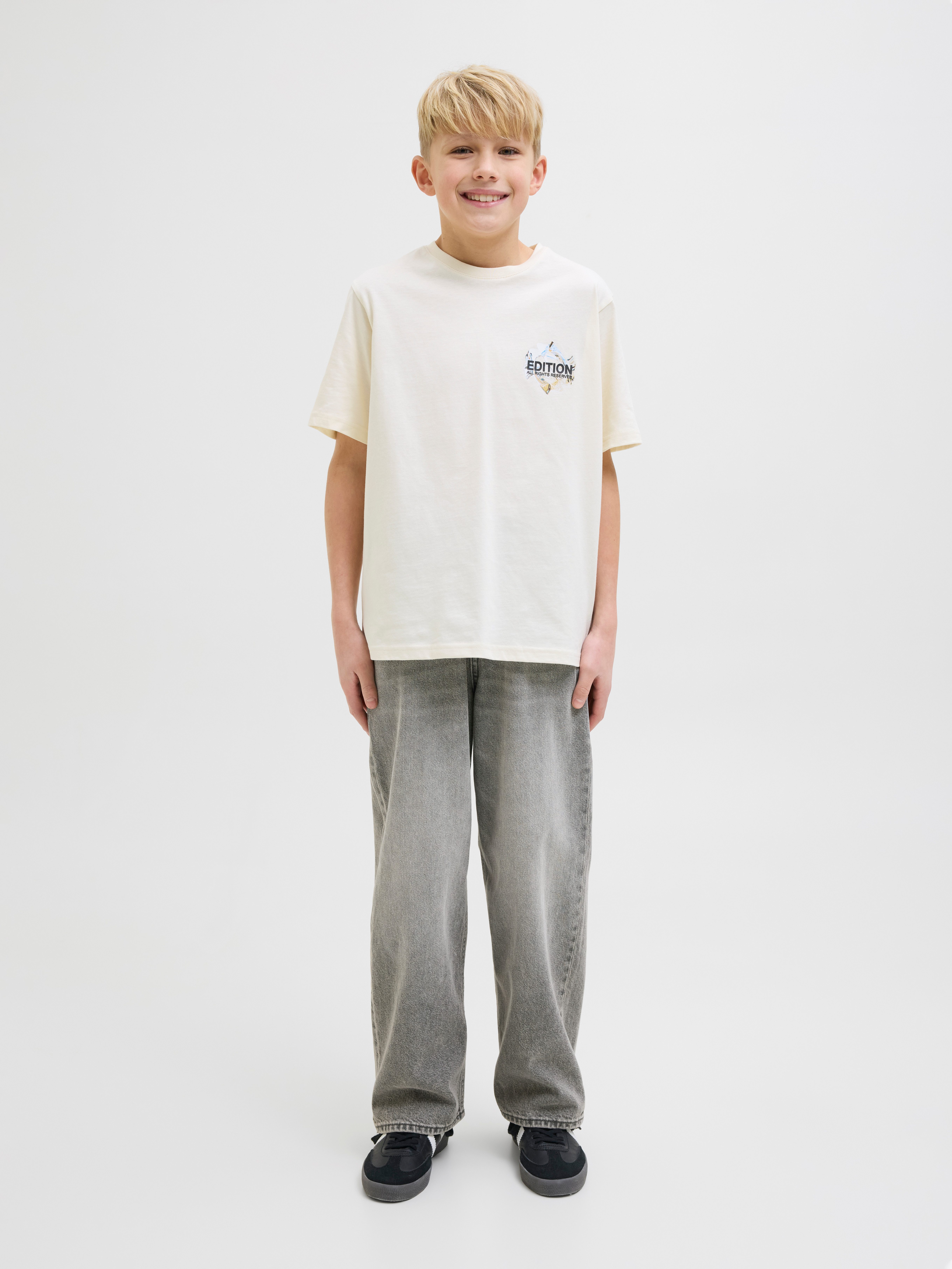 Jack & Jones Junior Relax fit jeans JJIRON JJORIGINAL SQ 204 NOOS JNR