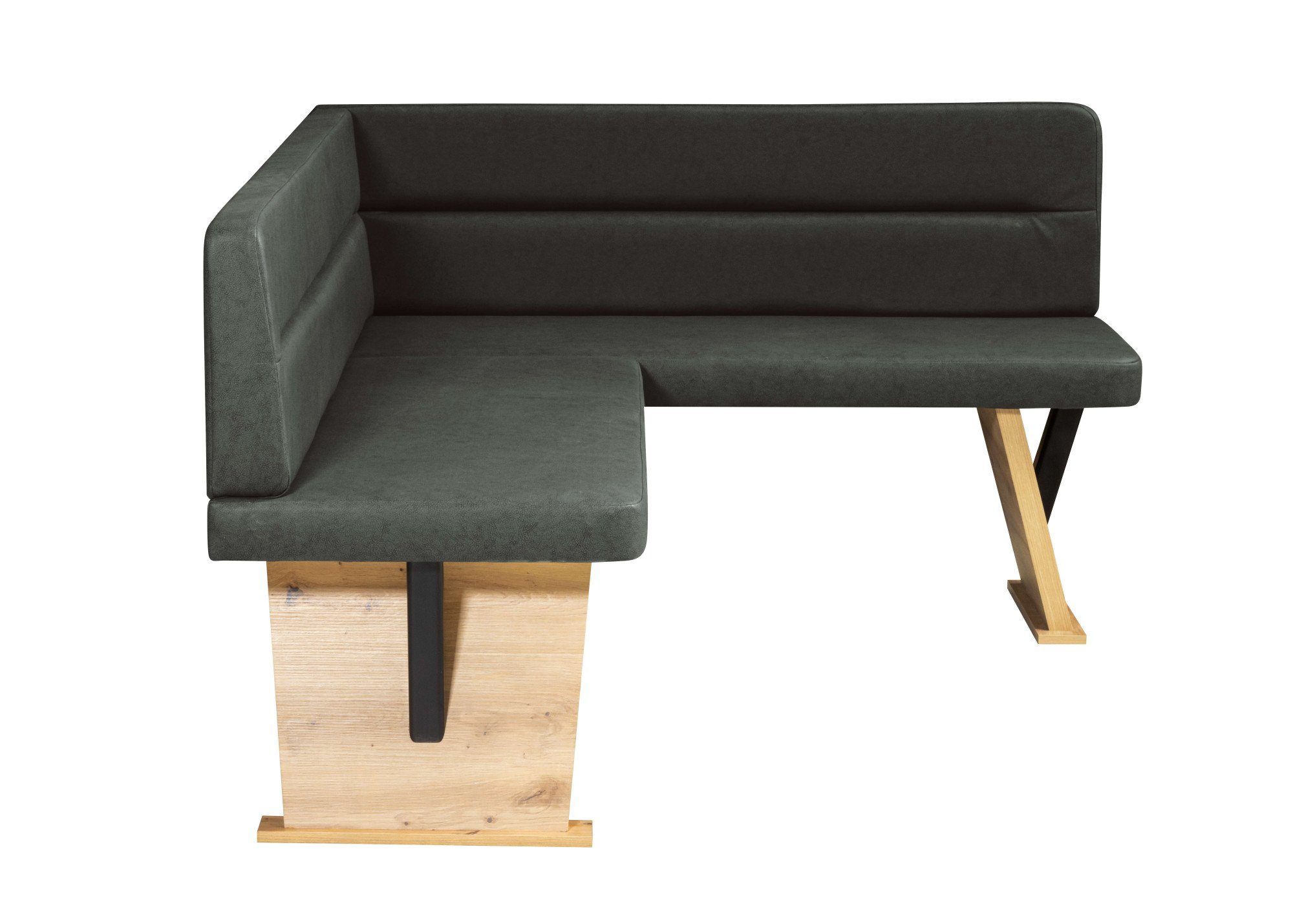 Home affaire Eethoek Laros zitgroep, hoekbank, stoelen, tafel perfect voor keuken, eetkamer, woonkamer, bestseller (set, 4-delig)