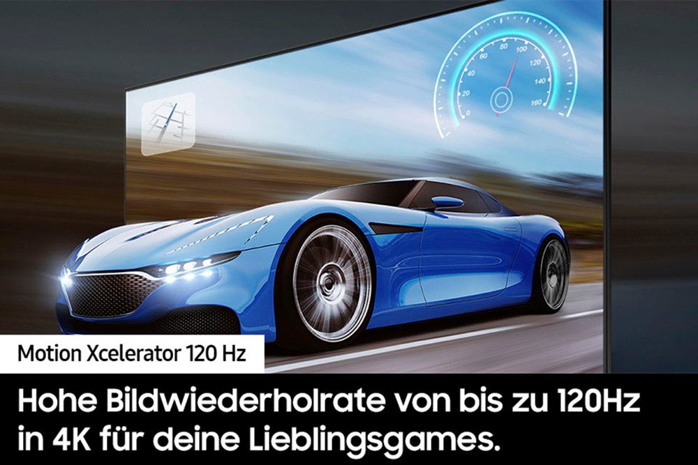 Samsung QLED-TV, 138 cm / 55", 4K Ultra HD, Smart TV, Neural Quantum 4K AI Gen2-processor, tot 120Hz