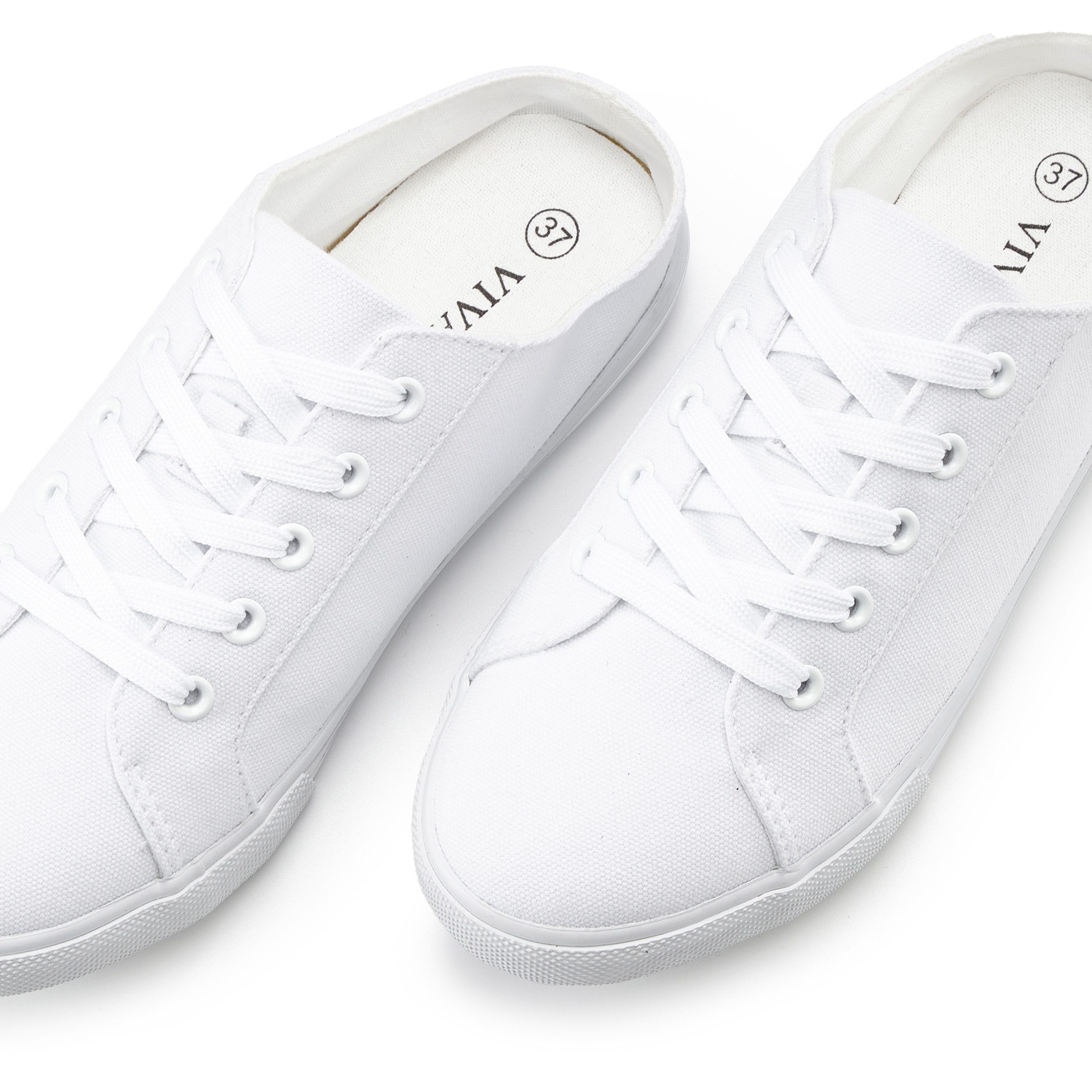 Vivance Sabots Sneaker, Clog om in te stappen met veters vegan
