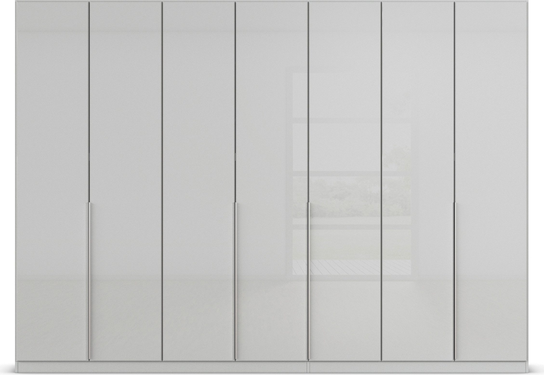 rauch Draaideurkast Kledingkasten kast garderobe AGORDO met glazen front doordachte binnenuitrusting, in 6 breedtes en 2 hoogtes made in germany