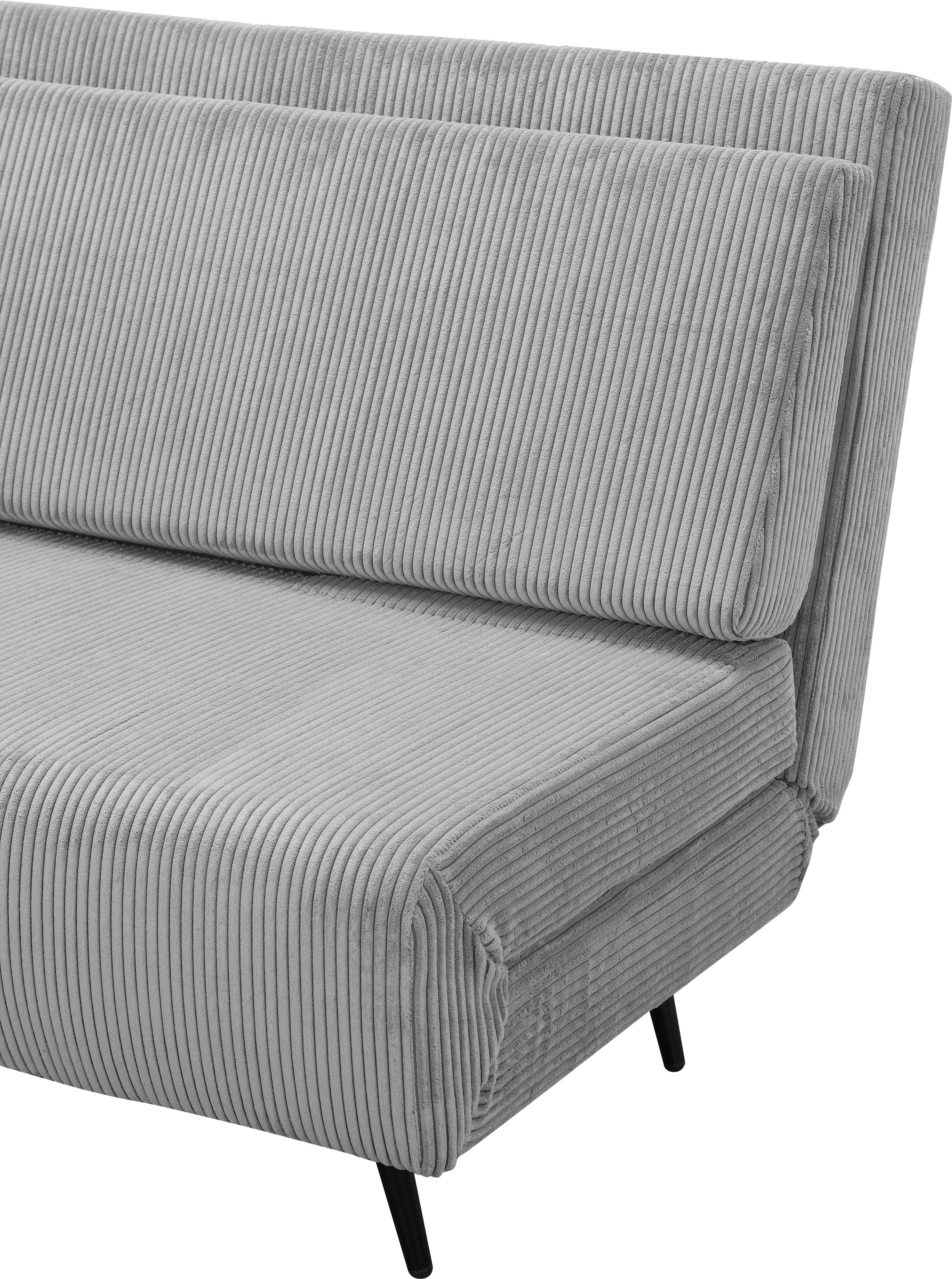 andas Slaapbank LINNEA Daybed met opklapbaar ligoppervlak, in geweven stof, velours, corduroy